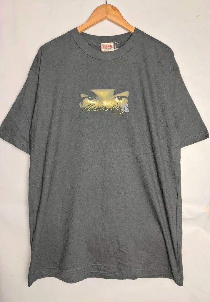 Vintage SALE!!! Rare 90s Bruce Lee T-shirt Like New/Deadstock Size US XL / EU 56 / 4 - 3 Thumbnail