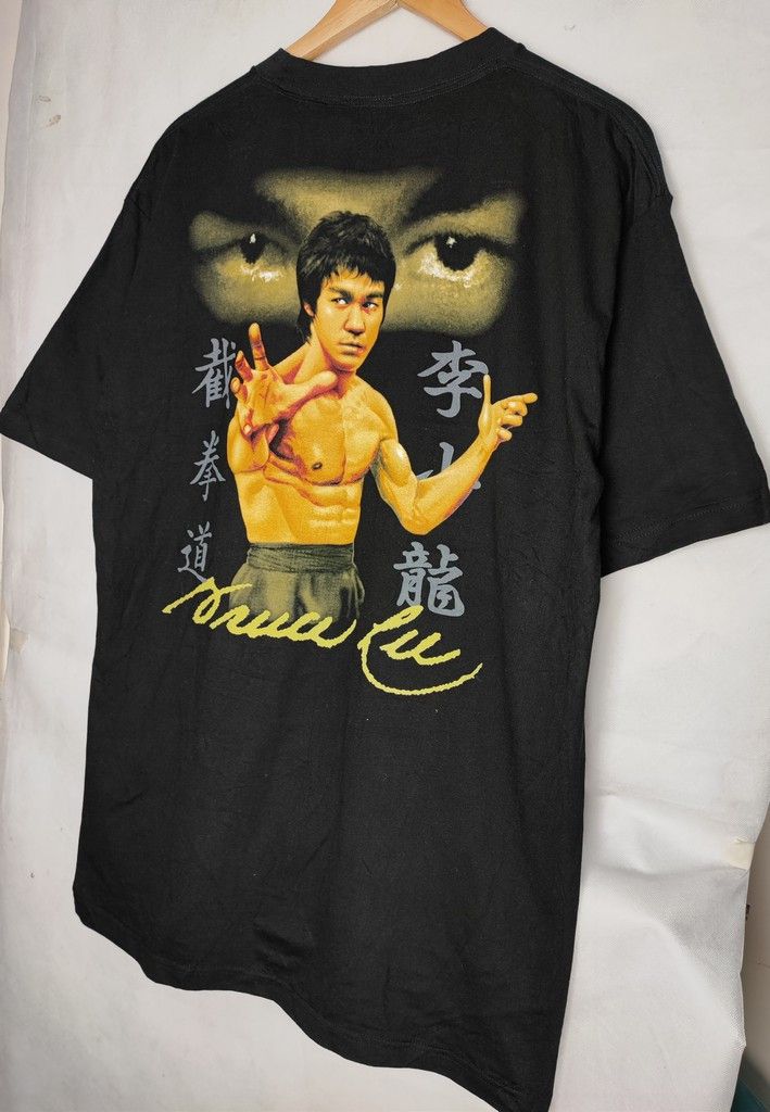Vintage SALE!!! Rare 90s Bruce Lee T-shirt Like New/Deadstock Size US XL / EU 56 / 4 - 9 Thumbnail