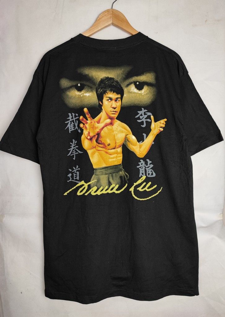 Vintage SALE!!! Rare 90s Bruce Lee T-shirt Like New/Deadstock Size US XL / EU 56 / 4 - 4 Thumbnail