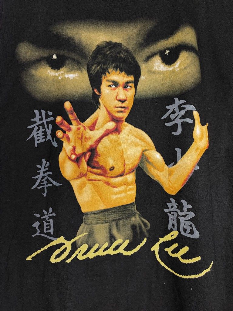 Vintage SALE!!! Rare 90s Bruce Lee T-shirt Like New/Deadstock Size US XL / EU 56 / 4 - 2 Thumbnail