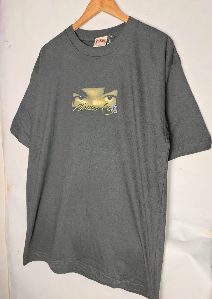 Vintage SALE!!! Rare 90s Bruce Lee T-shirt Like New/Deadstock Size US XL / EU 56 / 4 - 8 Thumbnail
