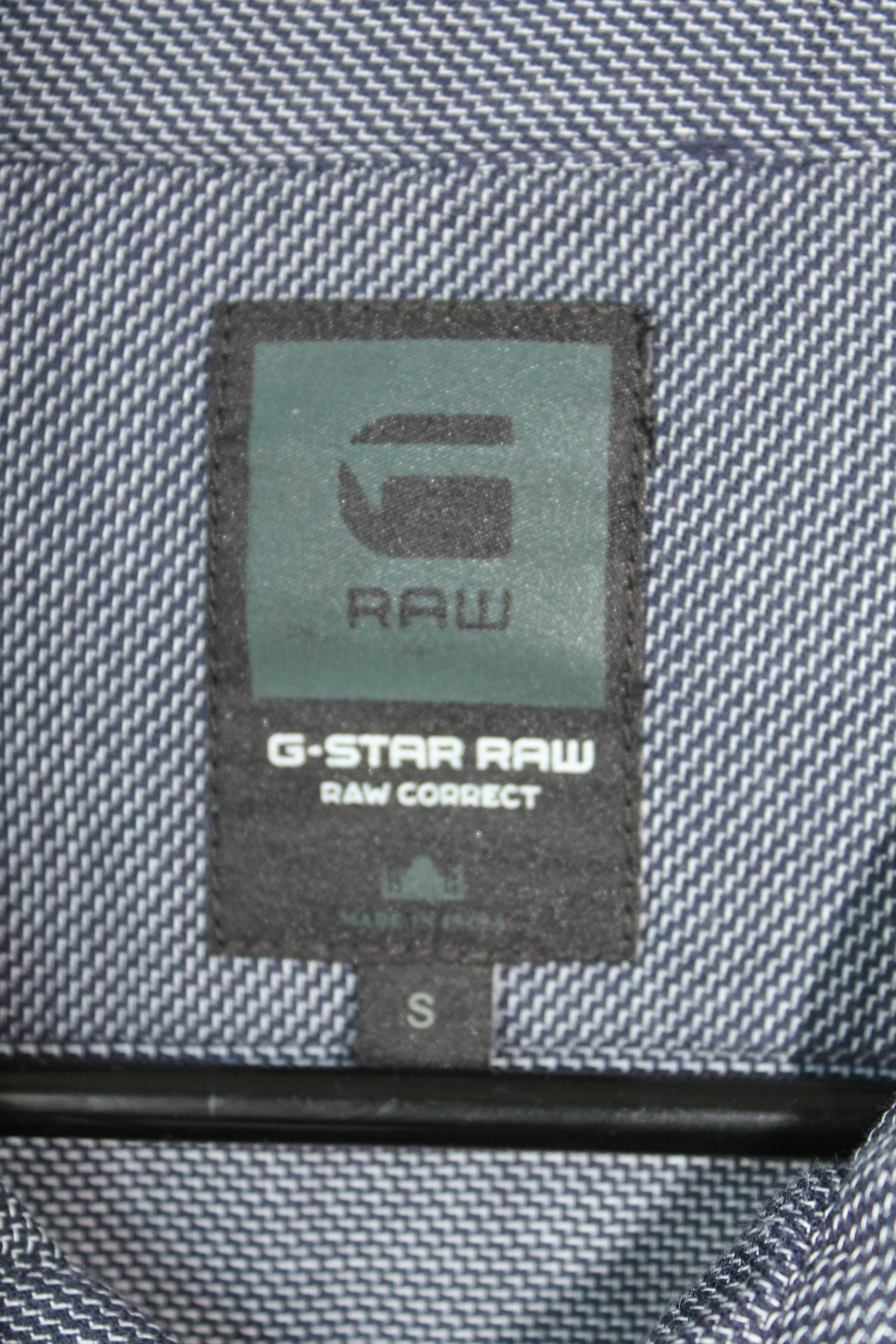 G-Star G Star Raw Correct Line Rivo Shirt L/s Blue Size US S / EU 44-46 / 1 - 4 Thumbnail