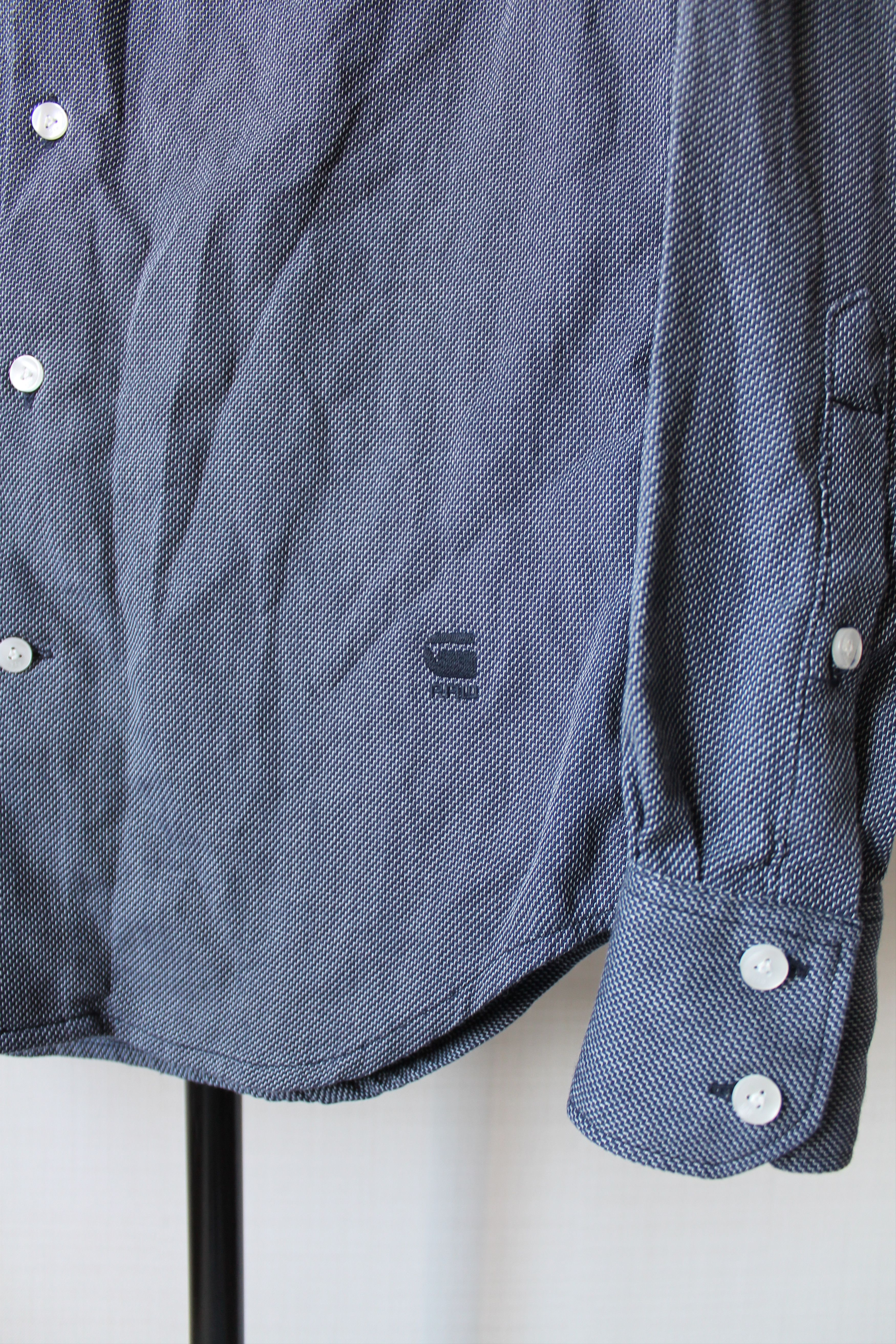 G-Star G Star Raw Correct Line Rivo Shirt L/s Blue Size US S / EU 44-46 / 1 - 2 Thumbnail