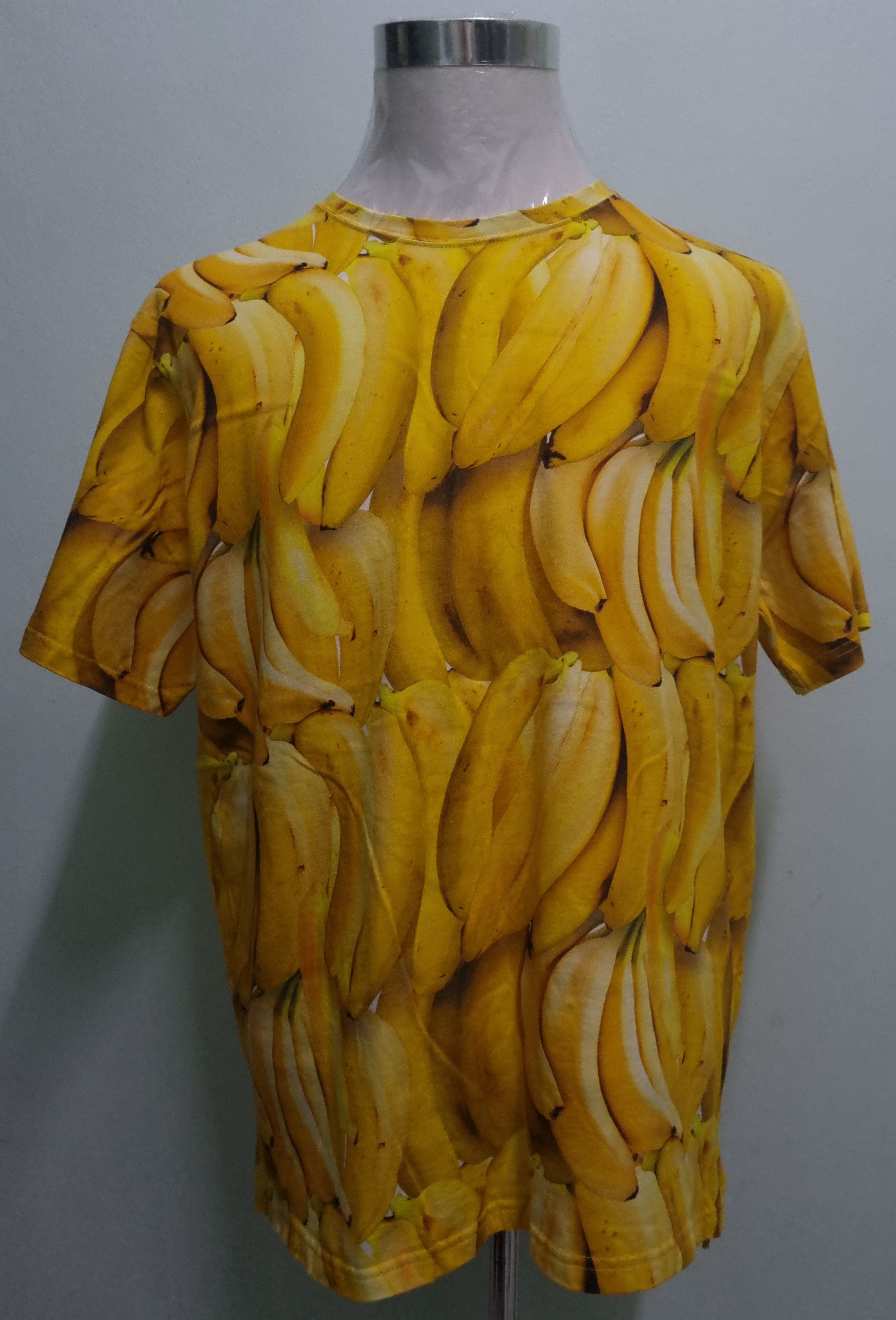 Rare Go Slow Caravan Banana Striped TShirt