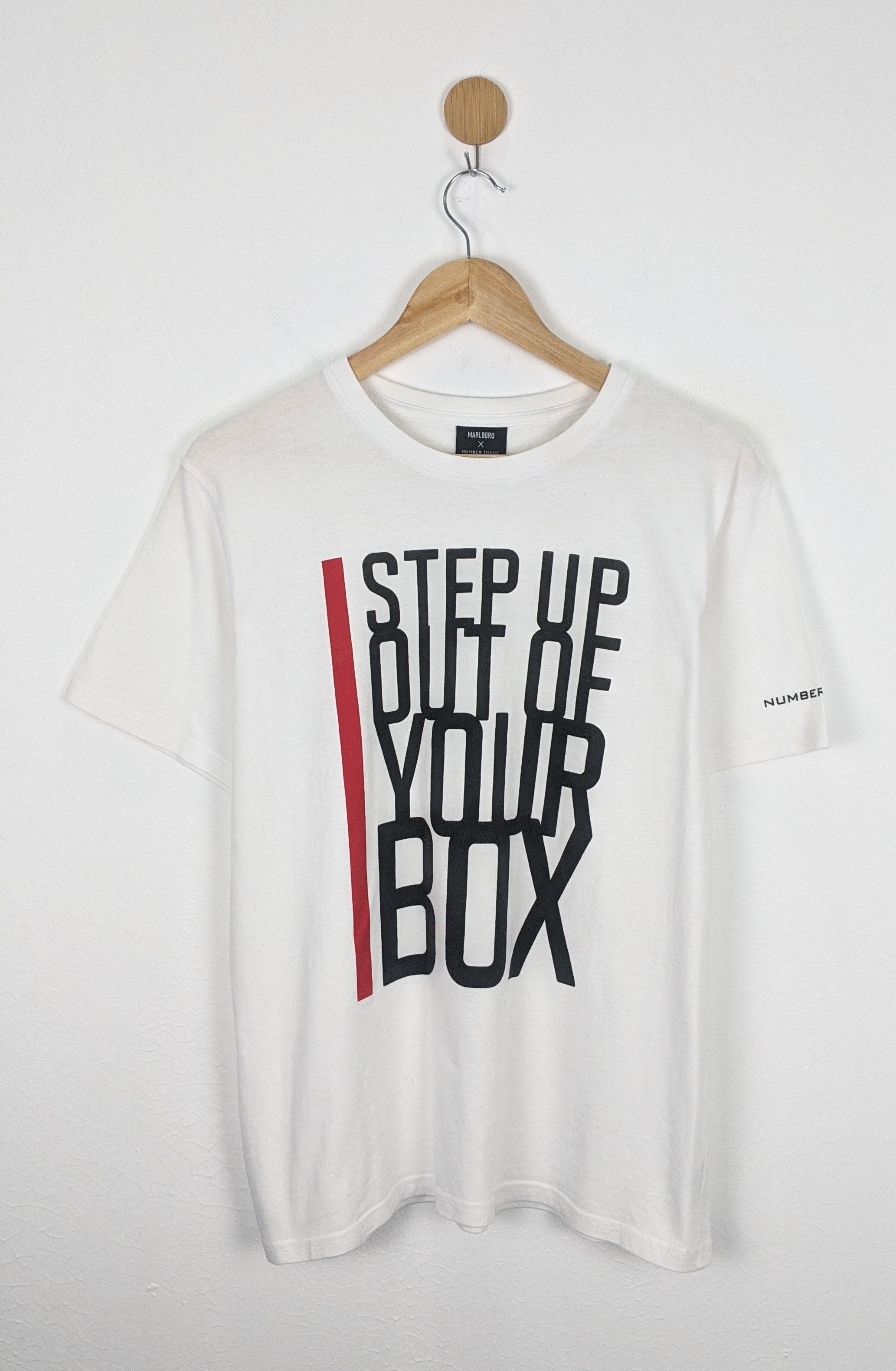 Number Nine Marlboro Step Out Of Your Box shirt