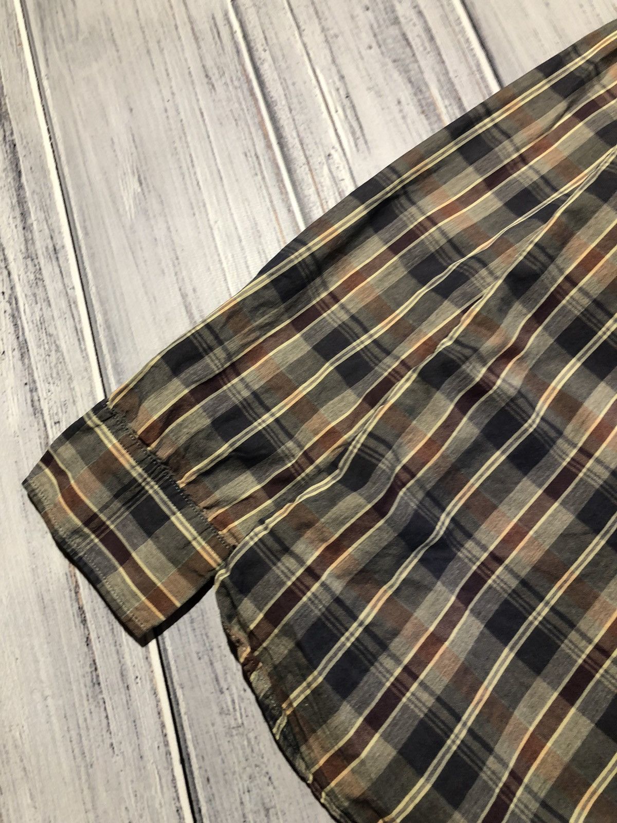 Allsaints × Vintage Vintage Allsaints Shirt Long Sleeve Button Ups Men Size M Size US M / EU 48-50 / 2 - 6 Thumbnail