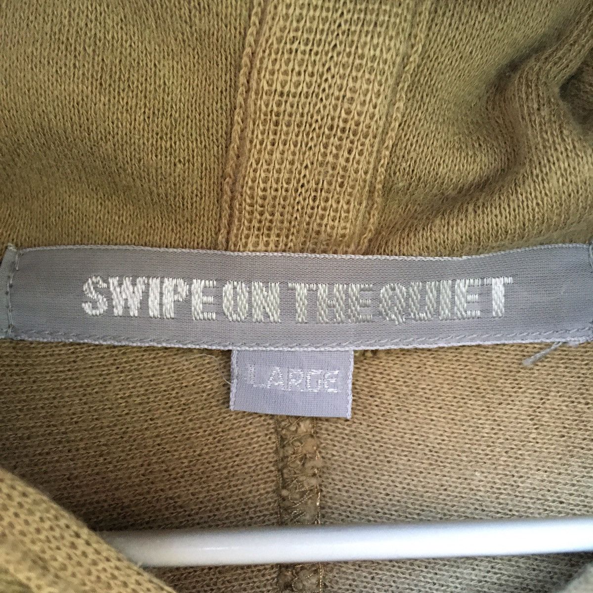 Japanese Brand Vintage Swipe On The Quiet Hoodie Sweatshirt Size US L / EU 52-54 / 3 - 5 Thumbnail