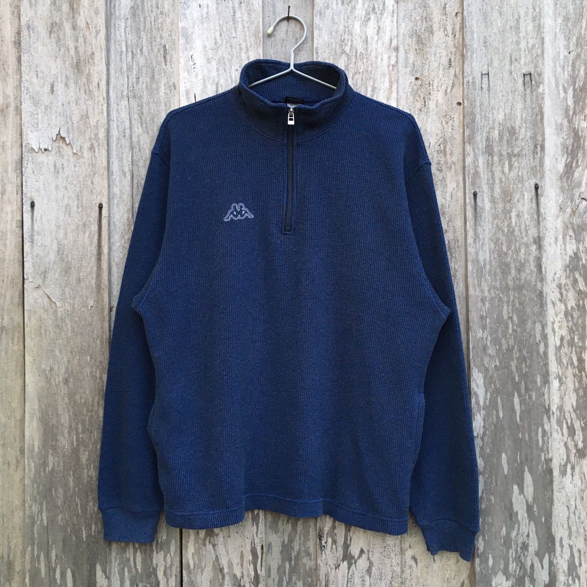 Vintage Kappa Half Zip Sweatshirt Small Logo