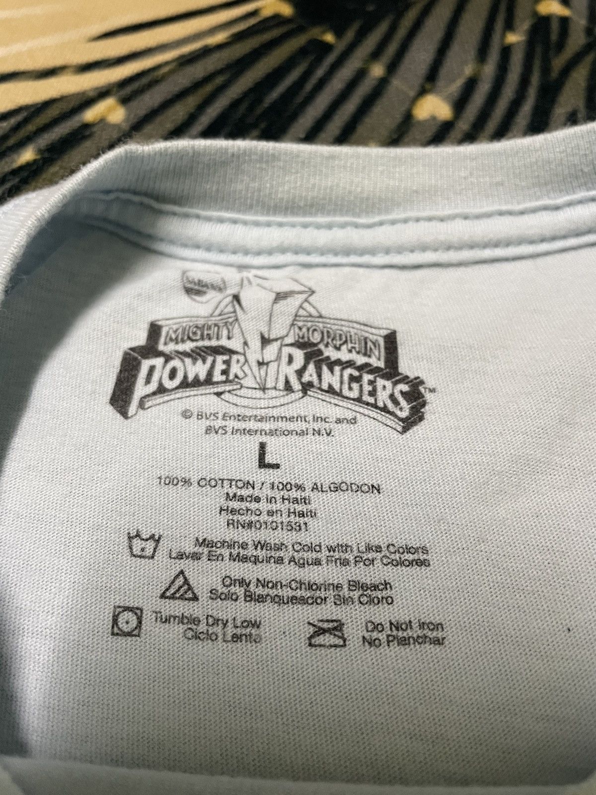 Cartoon Network × Vintage Vintage Power Rangers Mighty Morphin Size US L / EU 52-54 / 3 - 4 Thumbnail
