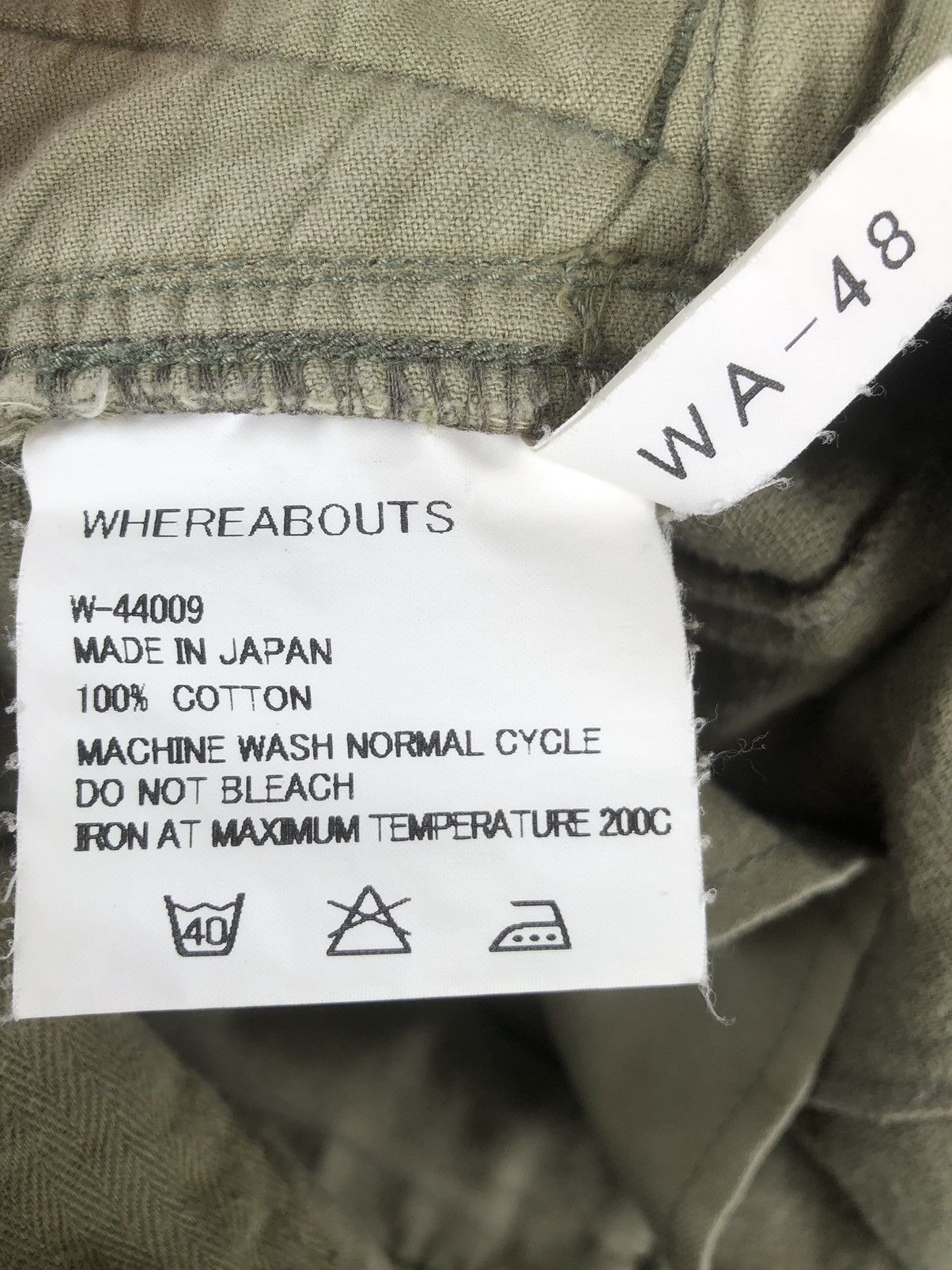 Japanese Brand Whereabout japan Cargo Pants Tactical Multipocket Size US 32 / EU 48 - 15 Thumbnail