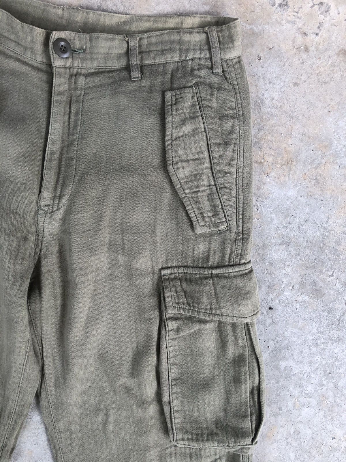 Japanese Brand Whereabout japan Cargo Pants Tactical Multipocket Size US 32 / EU 48 - 5 Thumbnail