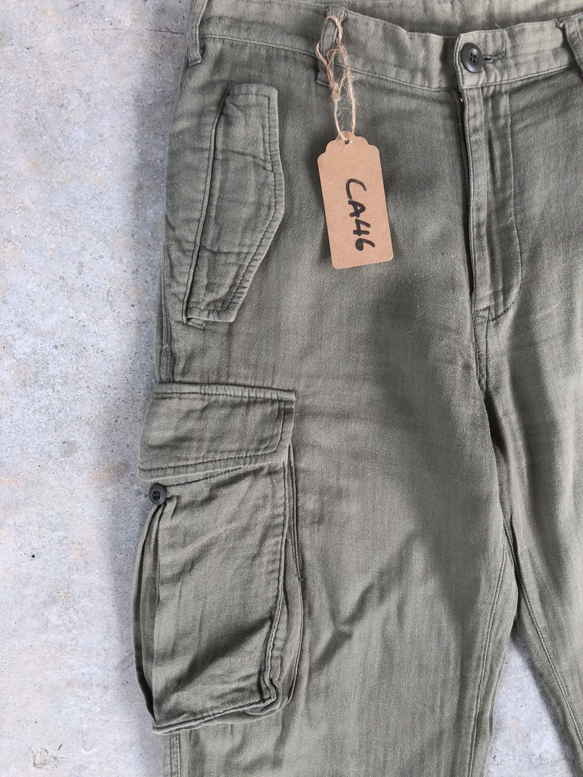 Japanese Brand Whereabout japan Cargo Pants Tactical Multipocket Size US 32 / EU 48 - 3 Thumbnail