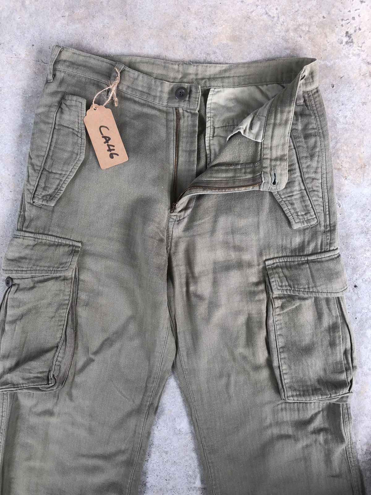 Japanese Brand Whereabout japan Cargo Pants Tactical Multipocket Size US 32 / EU 48 - 4 Thumbnail