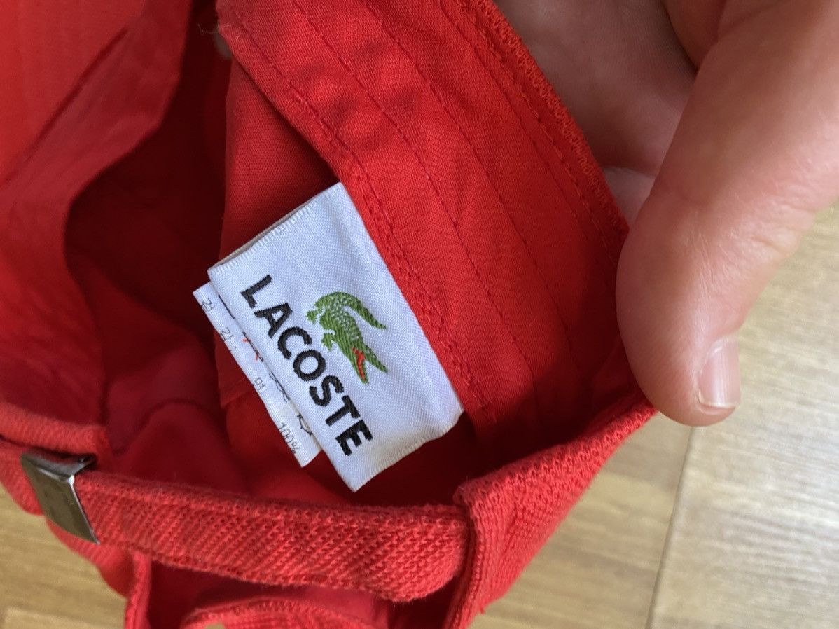 Lacoste Vintage Lacoste Panel Cap Hat Carhartt Ralph Lauren Size 42 - 6 Thumbnail