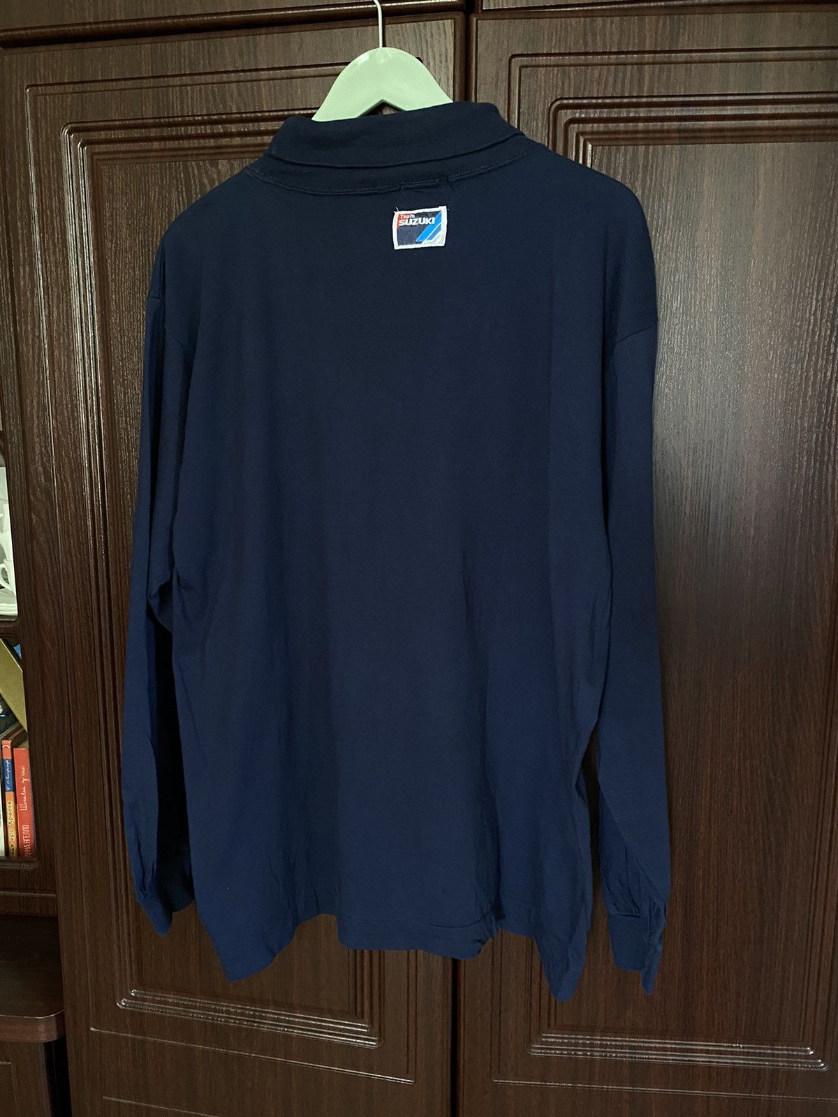 Vintage Vintage 90s Suzuki Team Racing Sweatshirt like Subaru Yamaha Size US L / EU 52-54 / 3 - 6 Thumbnail