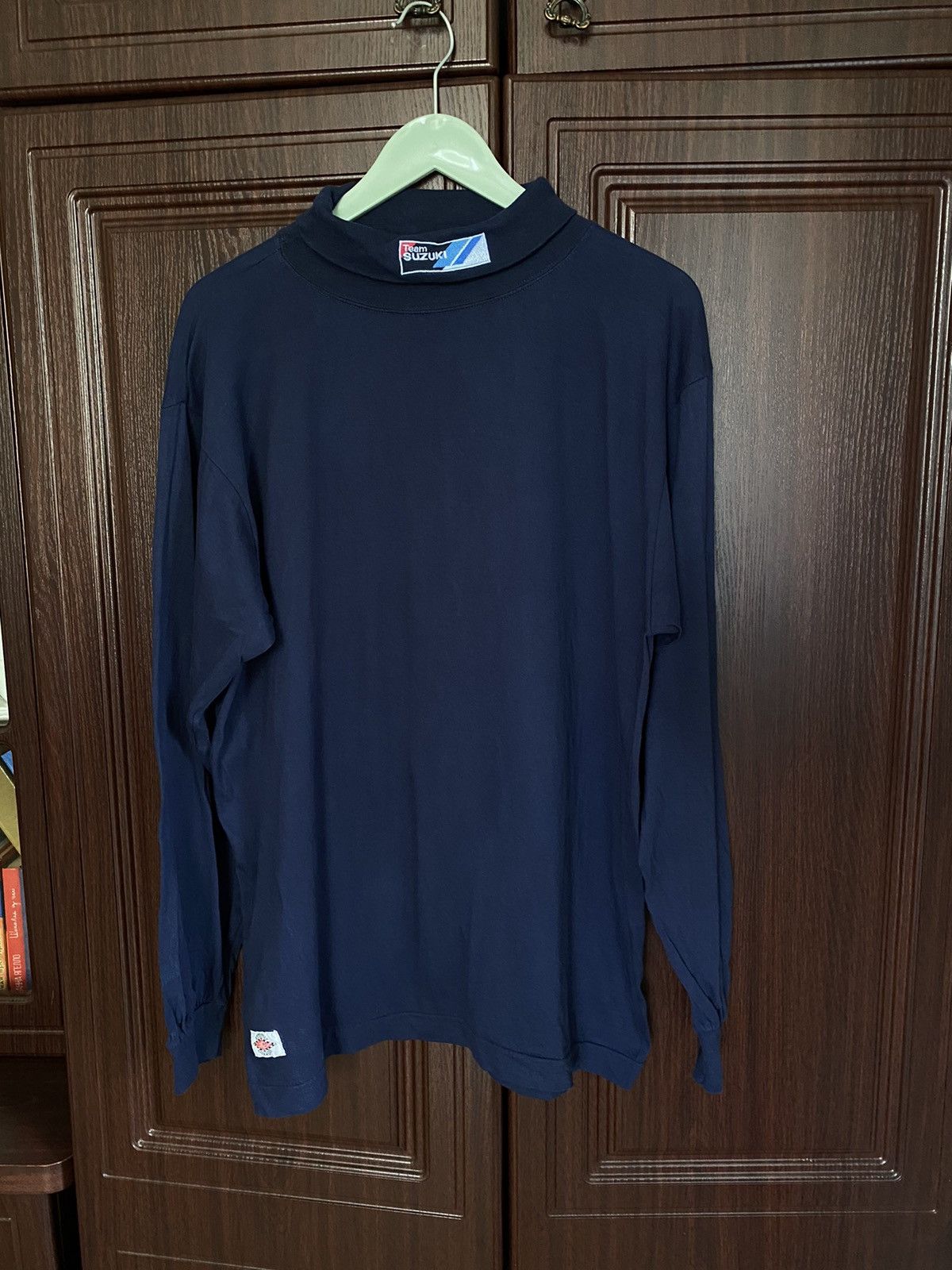 Vintage Vintage 90s Suzuki Team Racing Sweatshirt like Subaru Yamaha Size US L / EU 52-54 / 3 - 1 Thumbnail