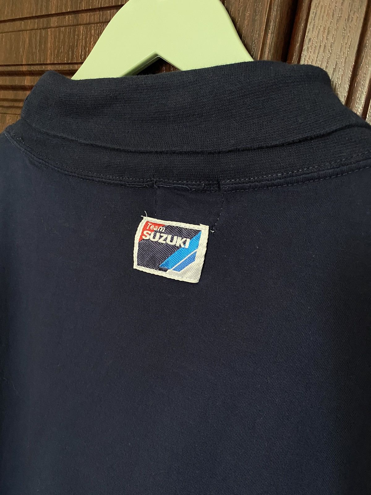 Vintage Vintage 90s Suzuki Team Racing Sweatshirt like Subaru Yamaha Size US L / EU 52-54 / 3 - 7 Thumbnail