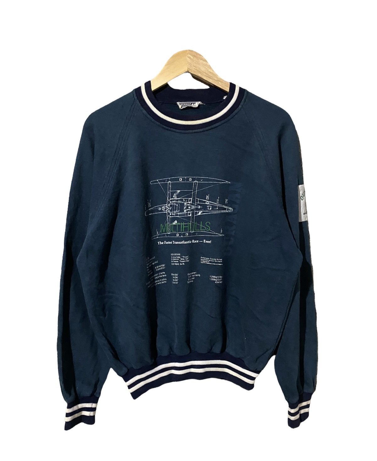 Other 🔥SALE🔥OURAGAN MARINEWEAR MADE IN ITALY SWEATSHIRT Size US L / EU 52-54 / 3 - 1 Thumbnail