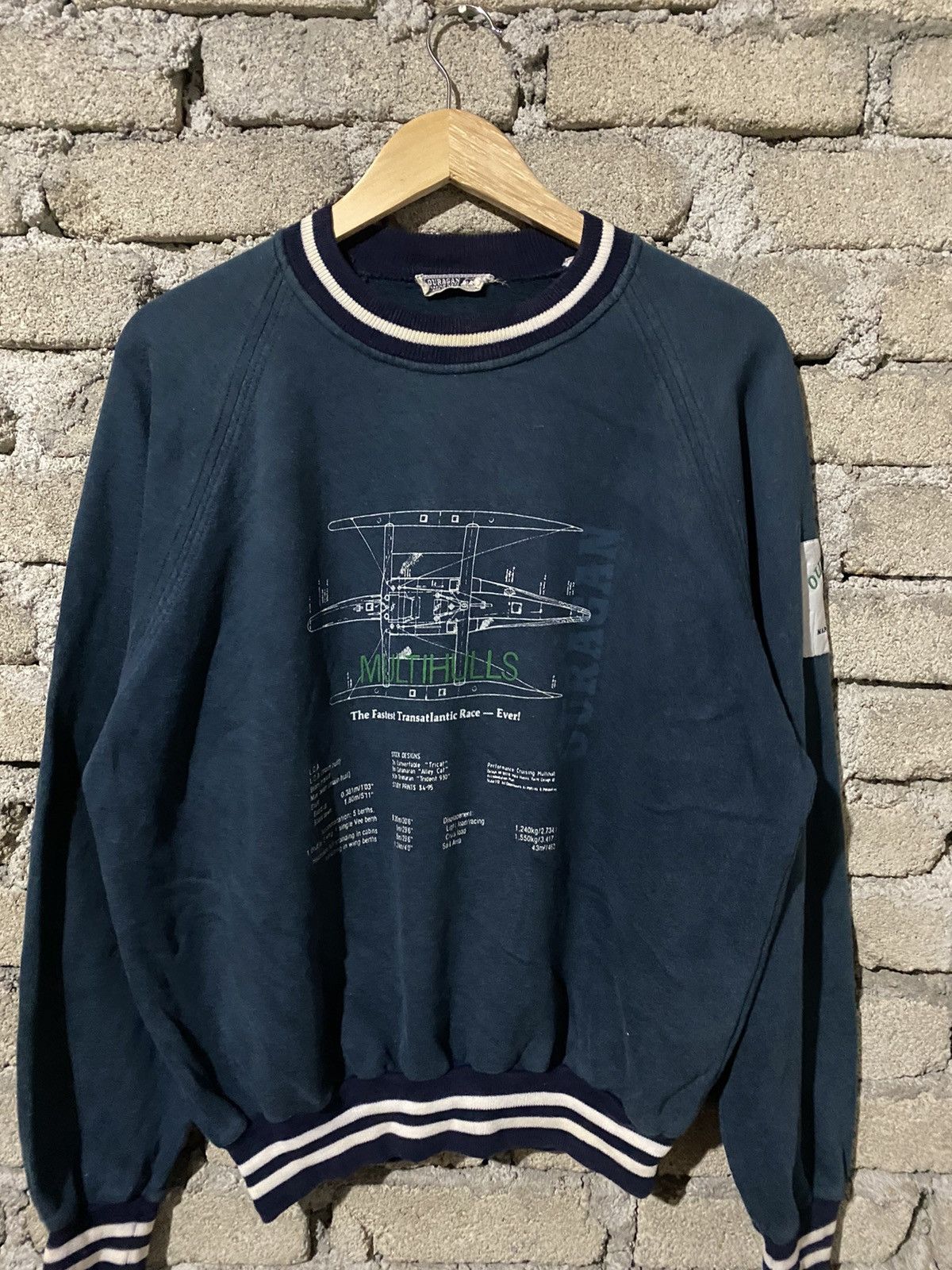 Other 🔥SALE🔥OURAGAN MARINEWEAR MADE IN ITALY SWEATSHIRT Size US L / EU 52-54 / 3 - 5 Thumbnail