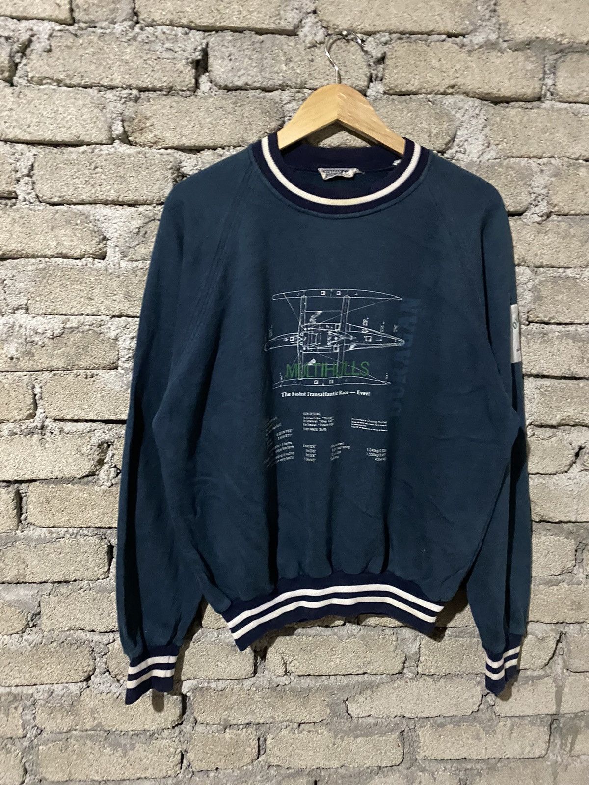 Other 🔥SALE🔥OURAGAN MARINEWEAR MADE IN ITALY SWEATSHIRT Size US L / EU 52-54 / 3 - 4 Thumbnail