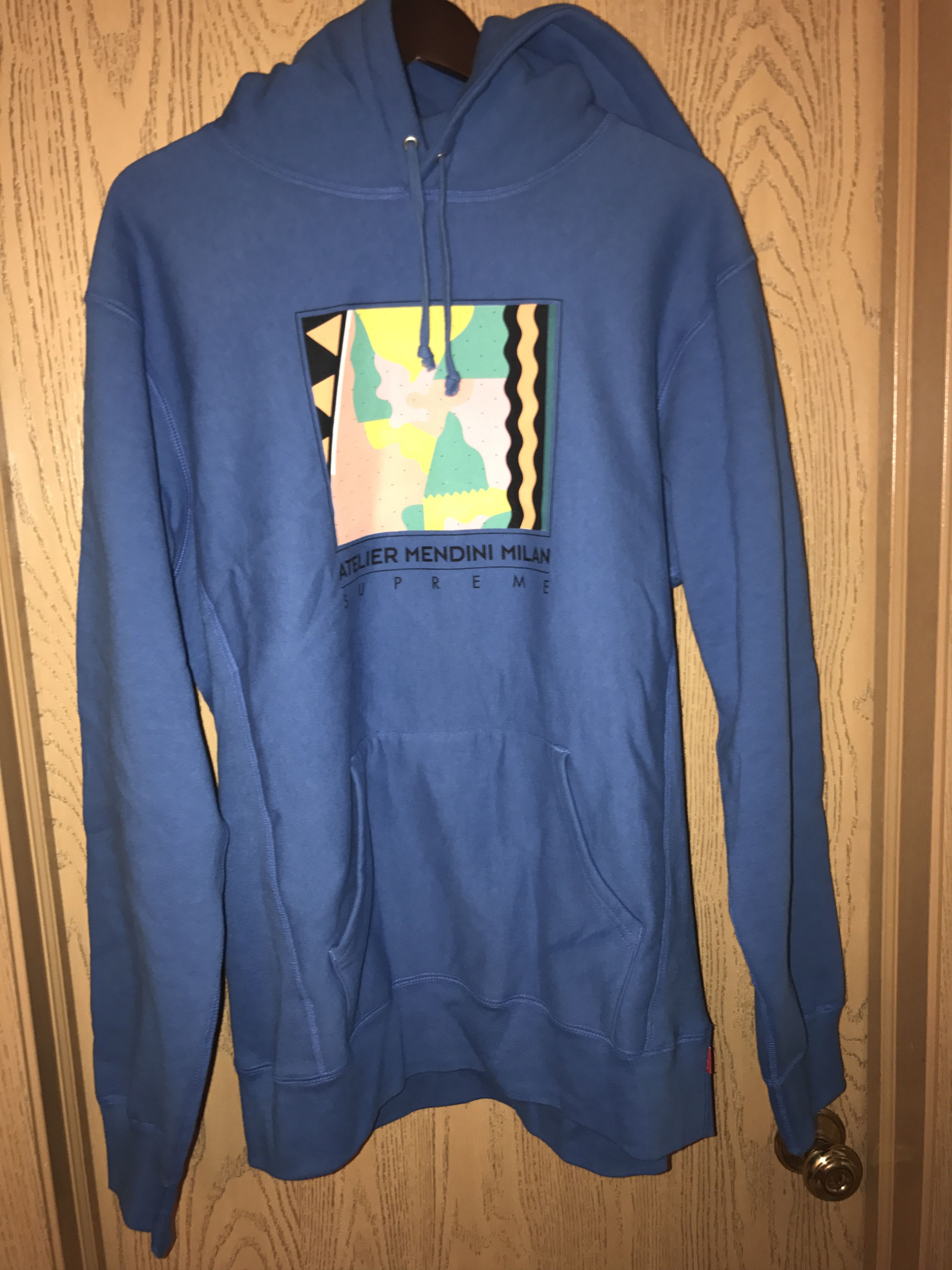 Graphic Hoodie Supreme Atelier Mendini Milan Hoodie Supreme SS16