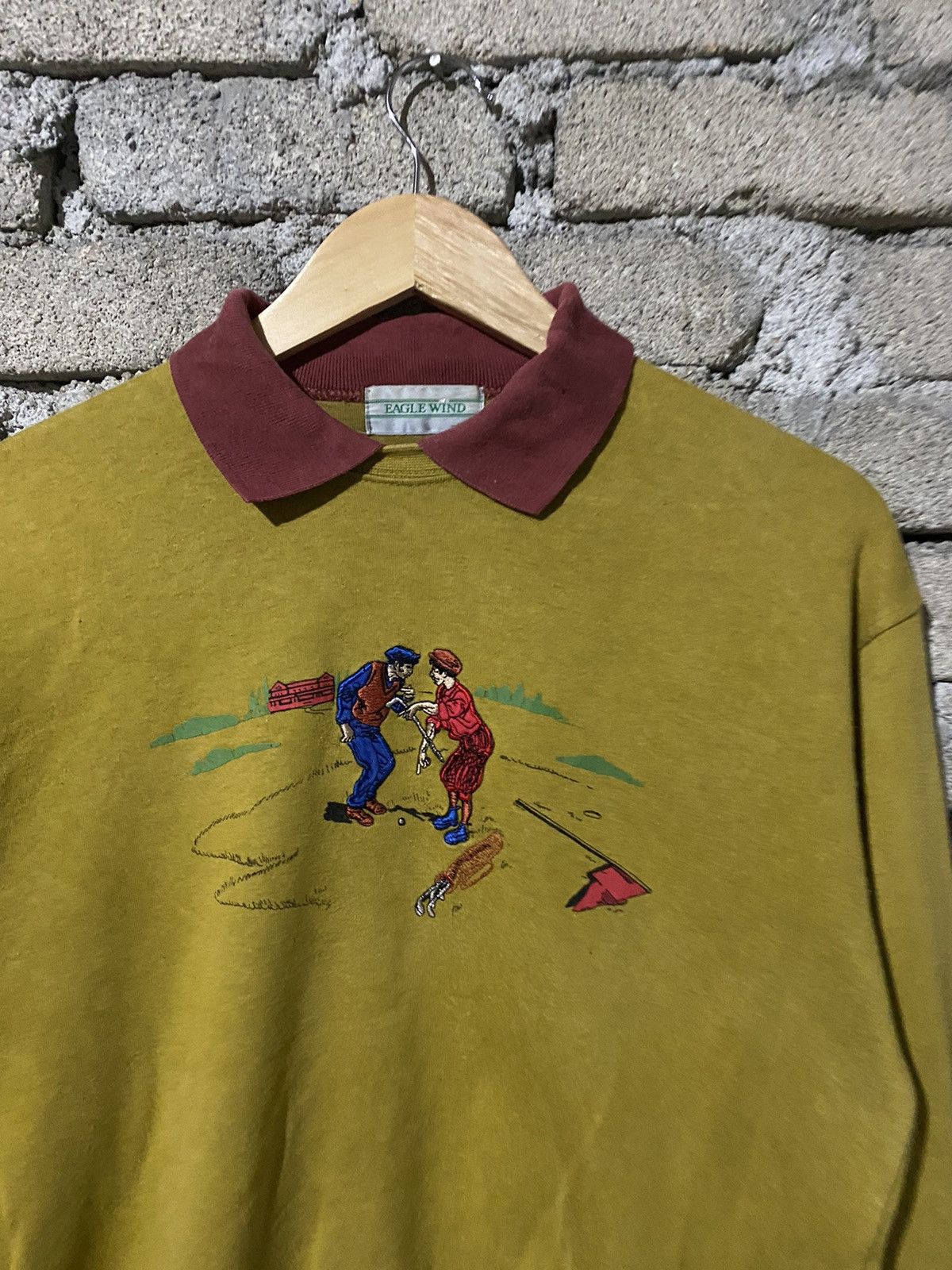 Vintage 🔥SALE🔥EAGLE WIND VINTAGE SWEATSHIRT EMBROIDERED LOGOS Size US M / EU 48-50 / 2 - 5 Thumbnail
