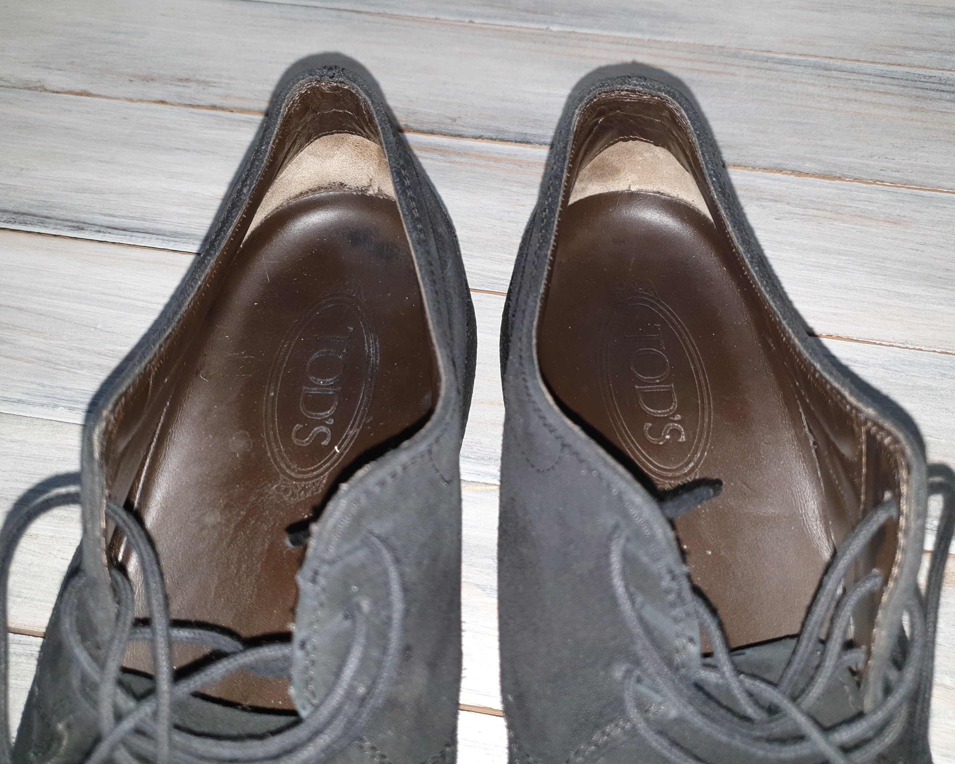 Tod's Tod's Suede Men's Lace Up Casual Shoes Luxury Made In Italy Size US 9 / EU 42 - 9 Thumbnail