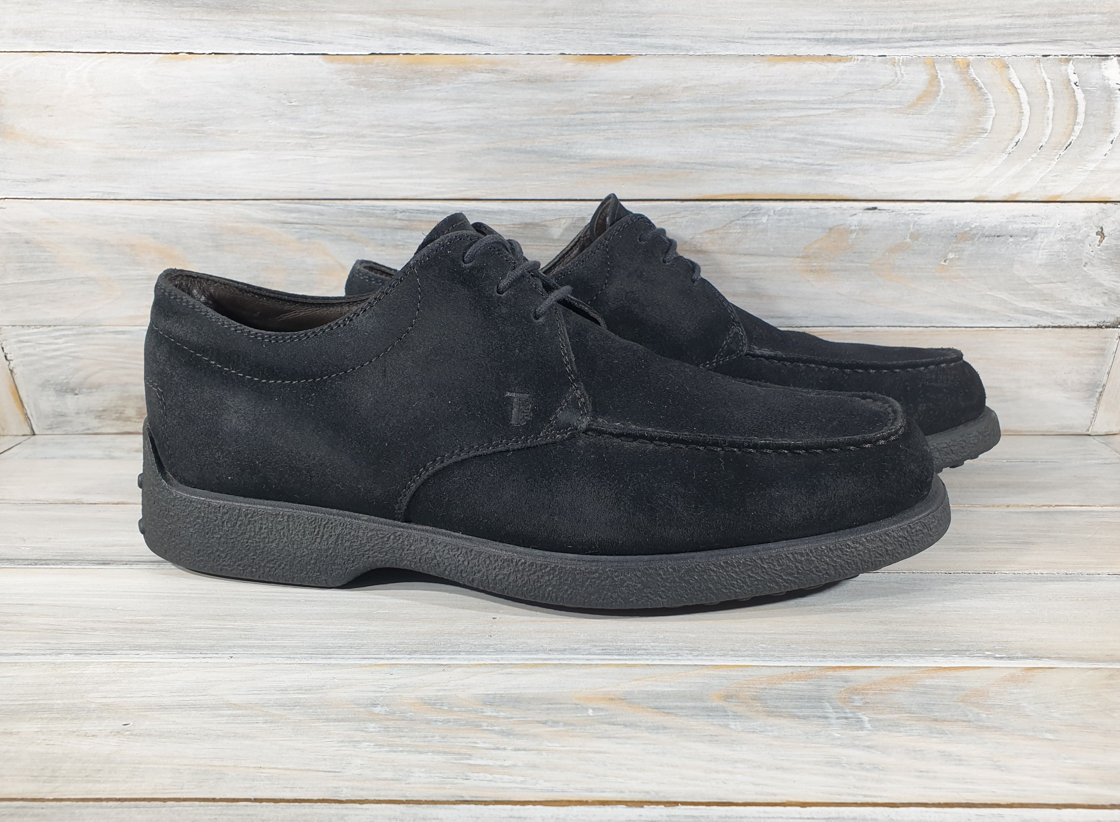 Tod's Tod's Suede Men's Lace Up Casual Shoes Luxury Made In Italy Size US 9 / EU 42 - 23 Thumbnail