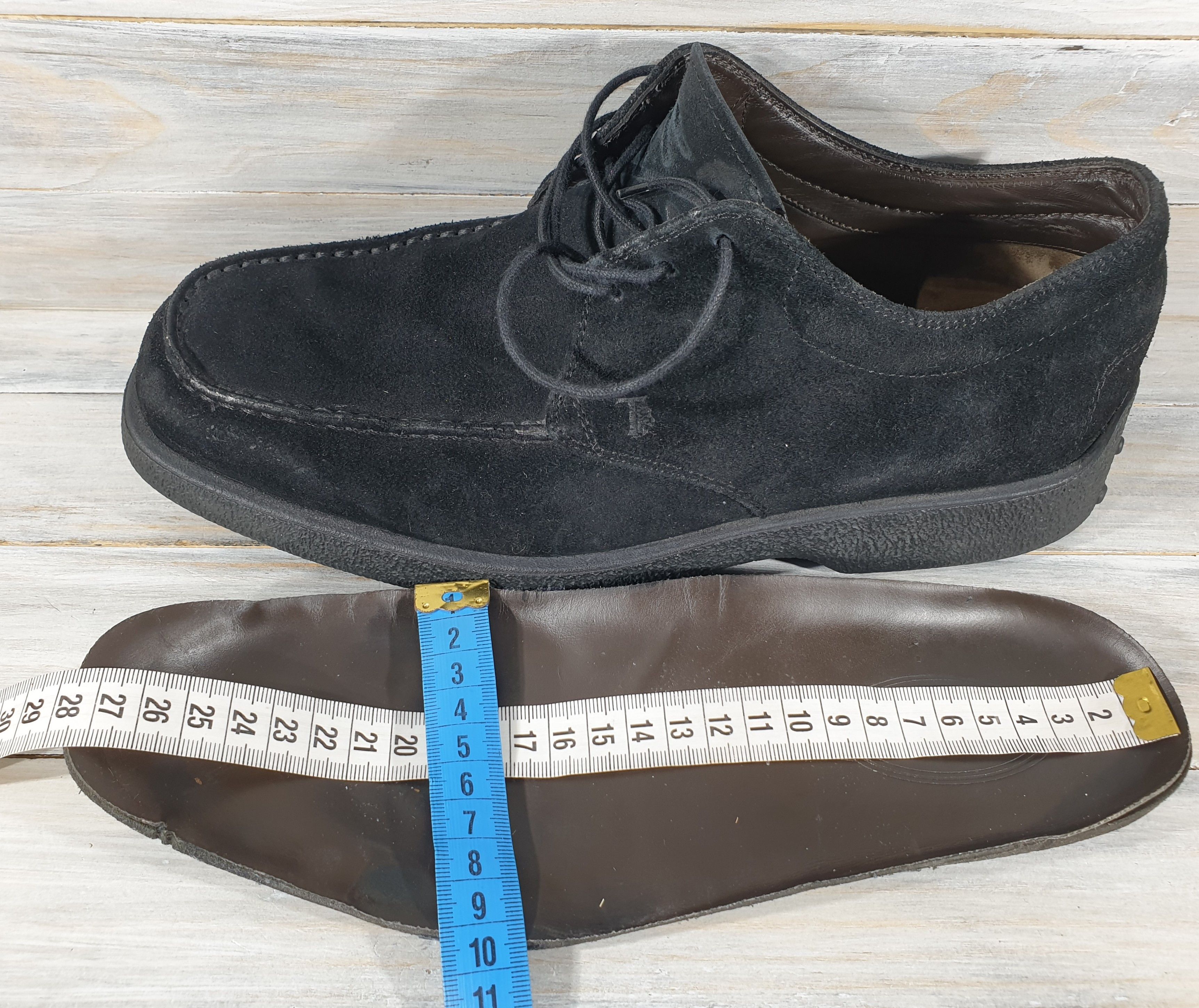 Tod's Tod's Suede Men's Lace Up Casual Shoes Luxury Made In Italy Size US 9 / EU 42 - 22 Thumbnail