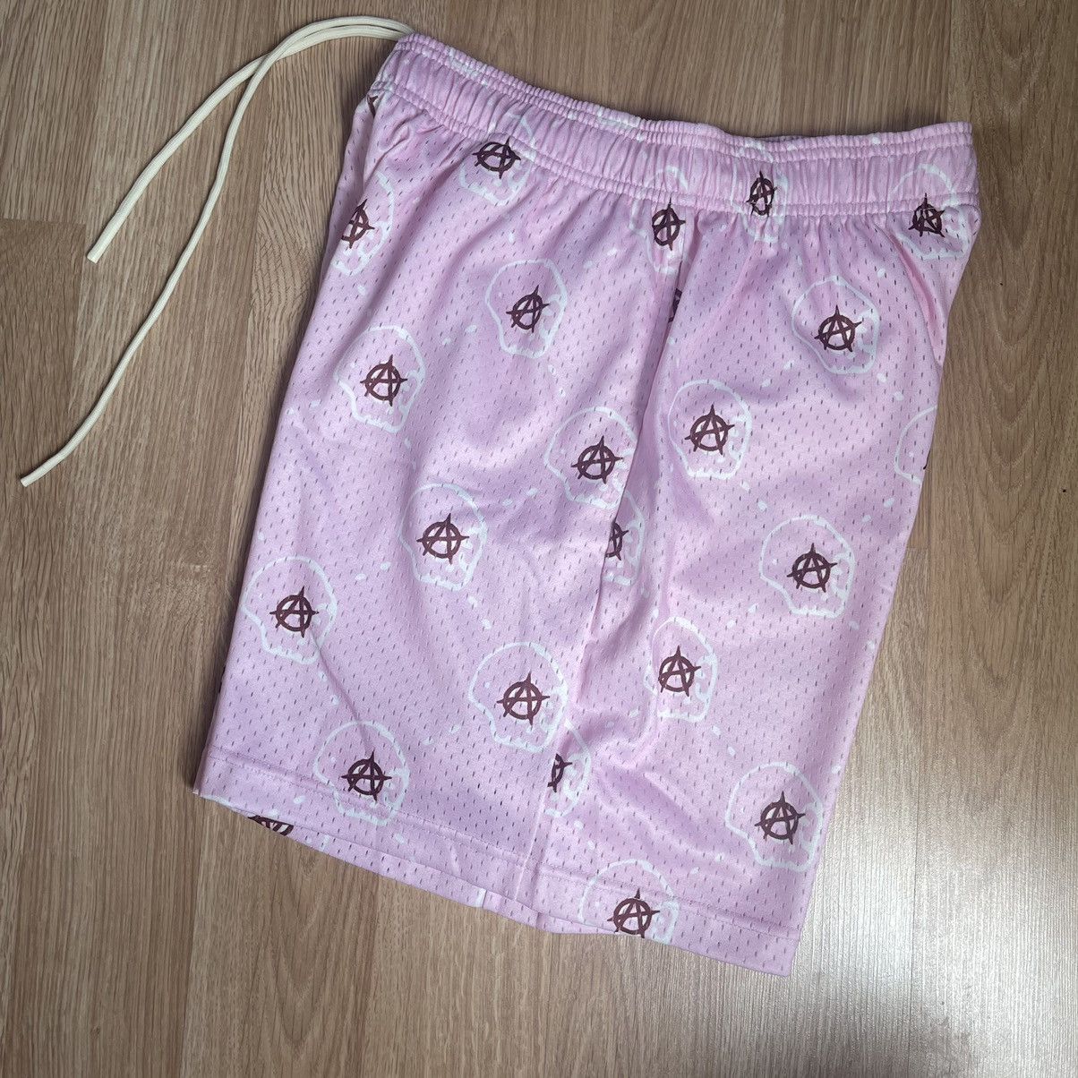 Bravest Studios Austen.AG x Bravest Studios SS22 Anarchy Shorts Pink Sz L Size US 32 / EU 48 - 2 Thumbnail