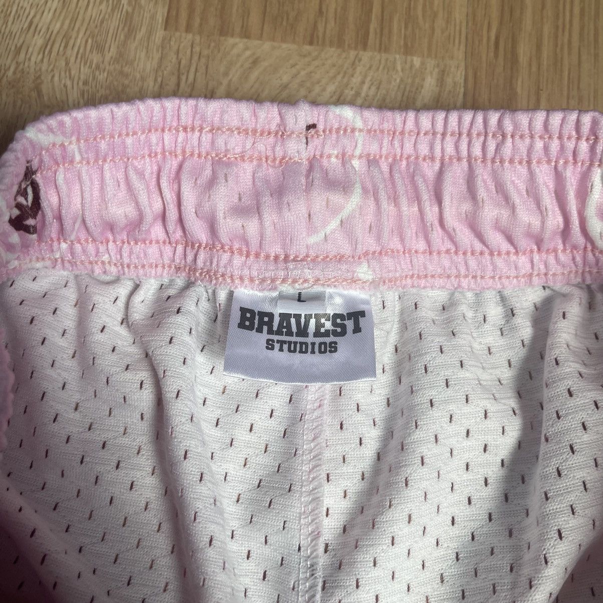 Bravest Studios Austen.AG x Bravest Studios SS22 Anarchy Shorts Pink Sz L Size US 32 / EU 48 - 5 Thumbnail