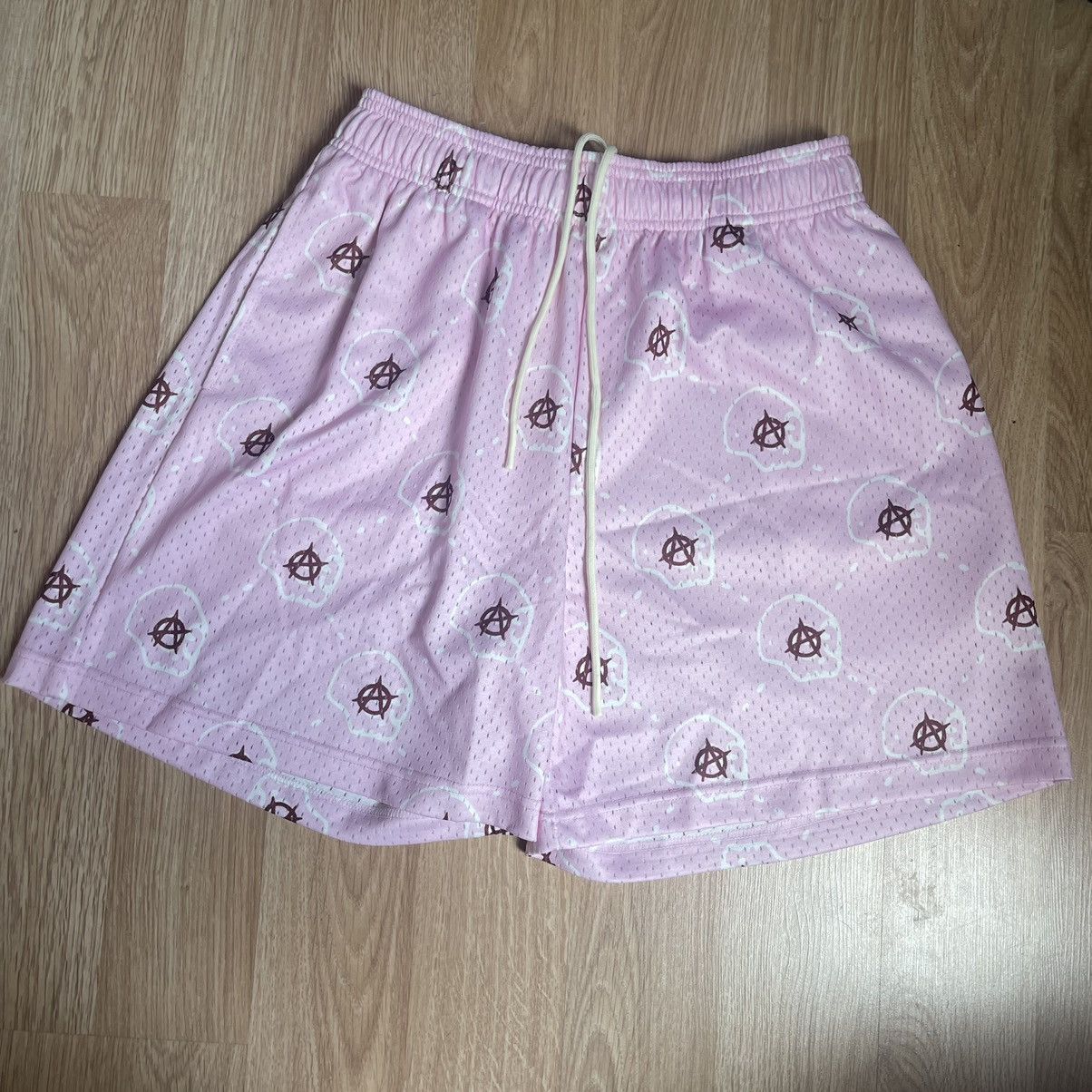 Bravest Studios Austen.AG x Bravest Studios SS22 Anarchy Shorts Pink Sz L Size US 32 / EU 48 - 3 Thumbnail