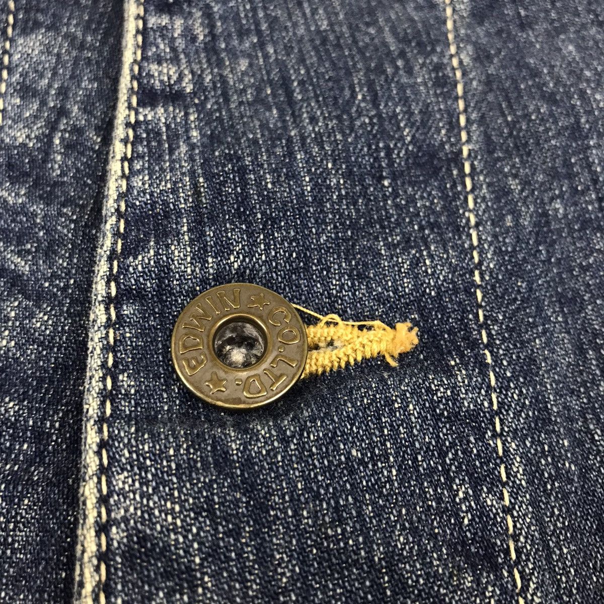 Edwin × Vintage Vintage Edwin Workwear Denim Jacket Size US L / EU 52-54 / 3 - 6 Thumbnail