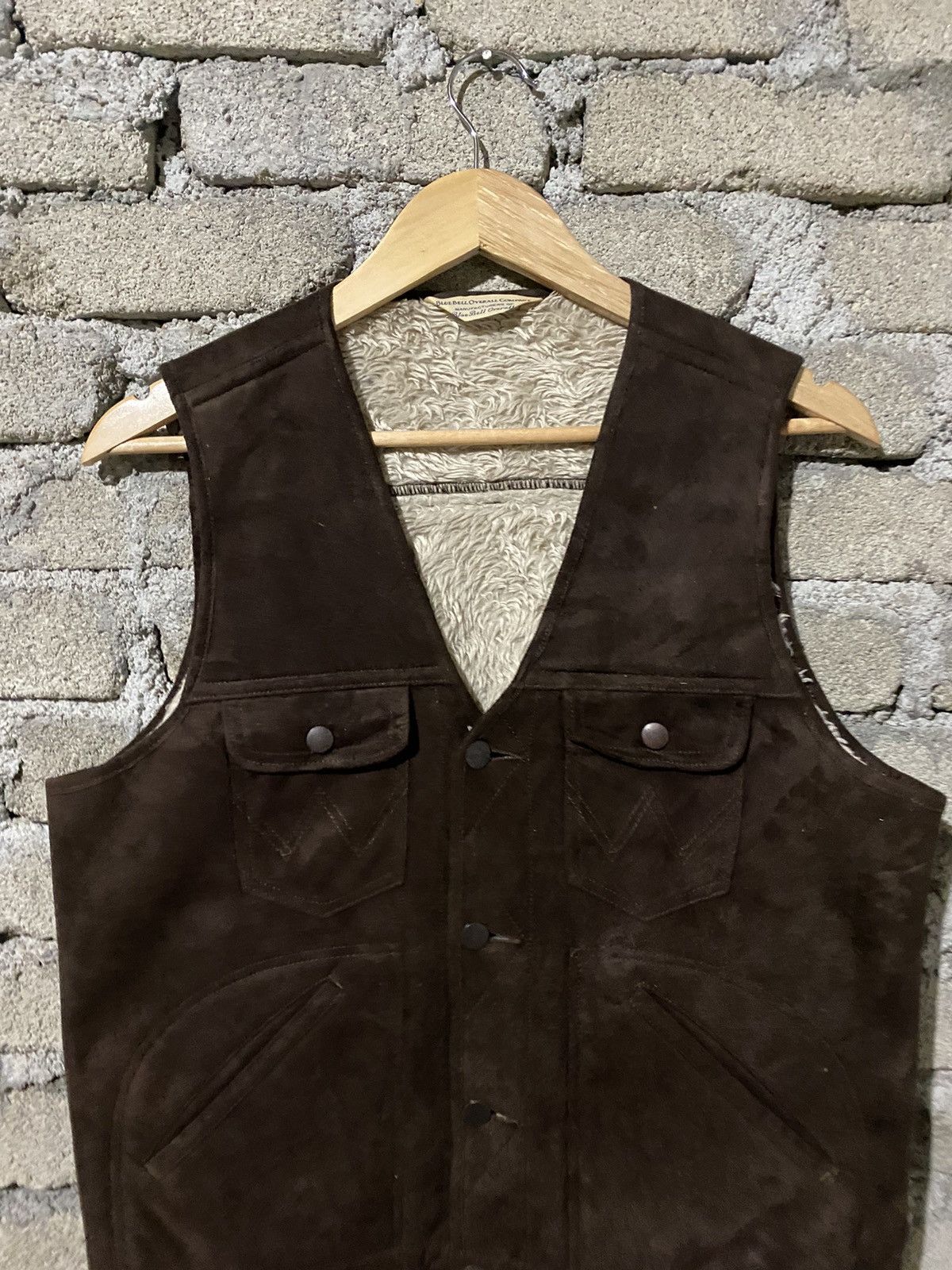 Vintage 🔥SALE🔥BLUE BELL OVERALL COMPANY VEST FUR LINING Size US M / EU 48-50 / 2 - 4 Thumbnail