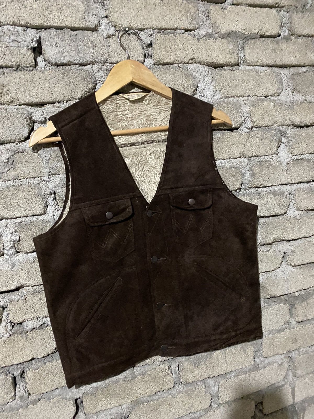 Vintage 🔥SALE🔥BLUE BELL OVERALL COMPANY VEST FUR LINING Size US M / EU 48-50 / 2 - 3 Thumbnail