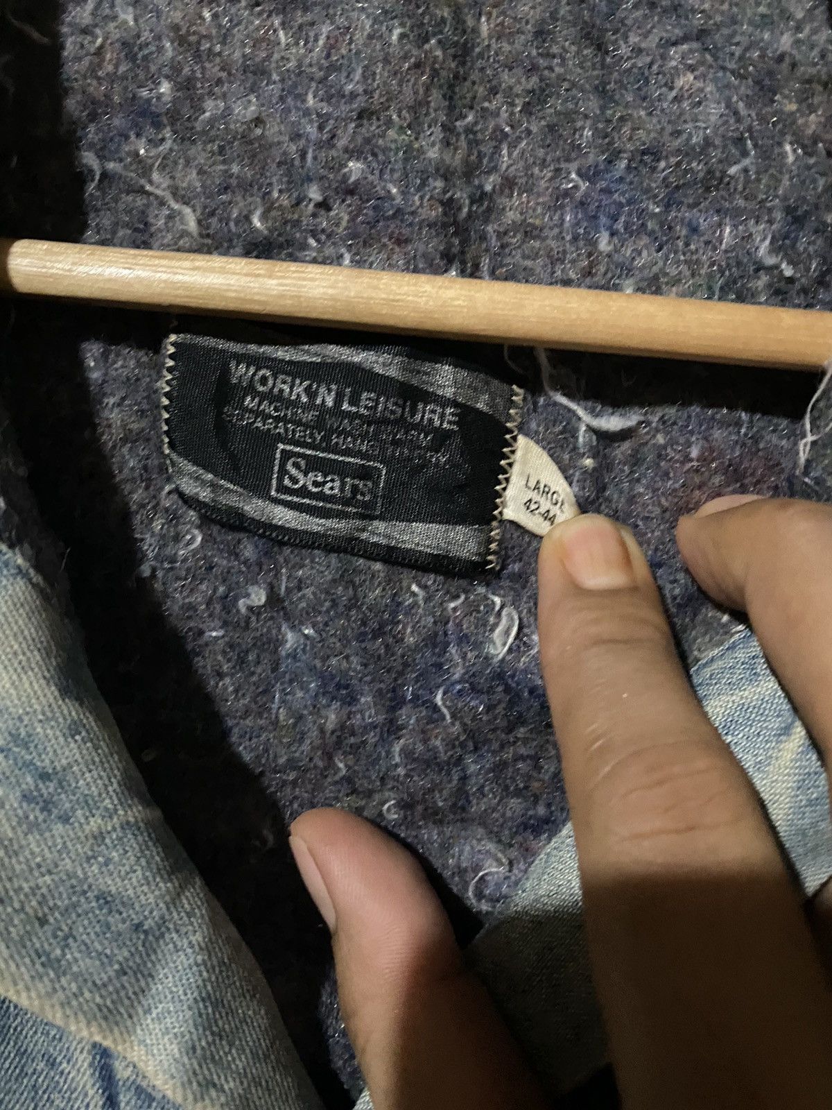 Sears 🔥SALE🔥VINTAGE 60S SEARS WORKER JACKET MADE IN USA Size US L / EU 52-54 / 3 - 6 Thumbnail