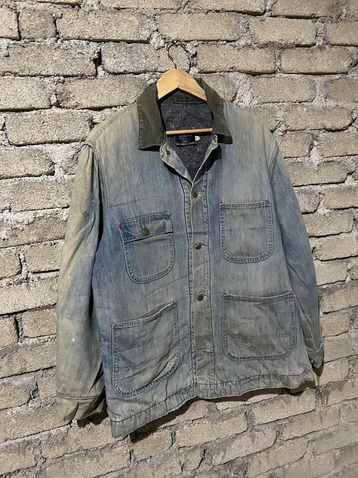 Sears 🔥SALE🔥VINTAGE 60S SEARS WORKER JACKET MADE IN USA Size US L / EU 52-54 / 3 - 3 Thumbnail
