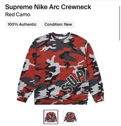 Supreme Nike Crewneck | Grailed