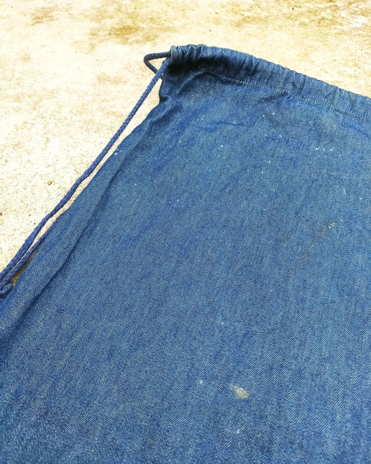 Vintage 80s Wrangler Denim Dusty Bag Workwear fashion Size ONE SIZE - 5 Thumbnail