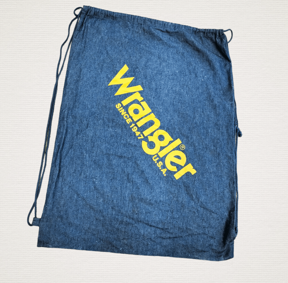 Vintage 80s Wrangler Denim Dusty Bag Workwear fashion Size ONE SIZE - 1 Thumbnail