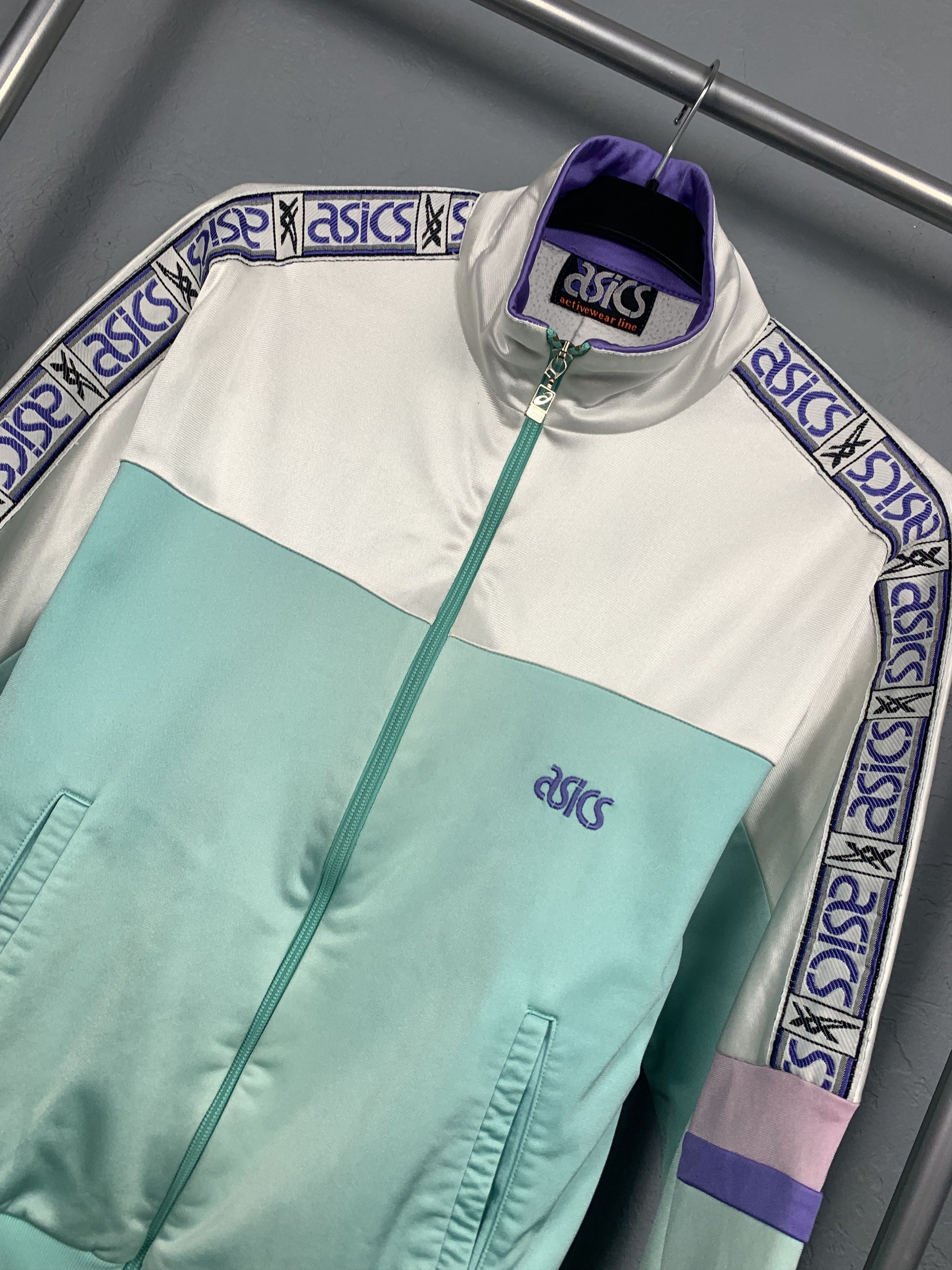 Asics Asics Vintage Womens Track Top Jacket Size S / US 4 / IT 40 - 2 Thumbnail