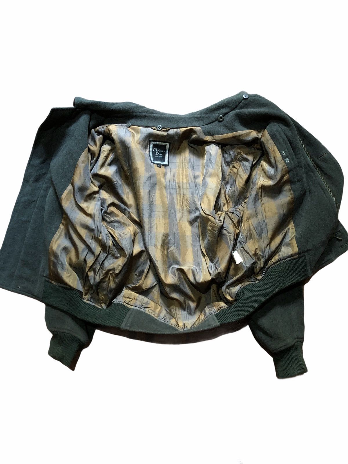 Christian Dior Monsieur × Vintage Christian Dior Wool bomber jacket sz L Size US L / EU 52-54 / 3 - 3 Thumbnail