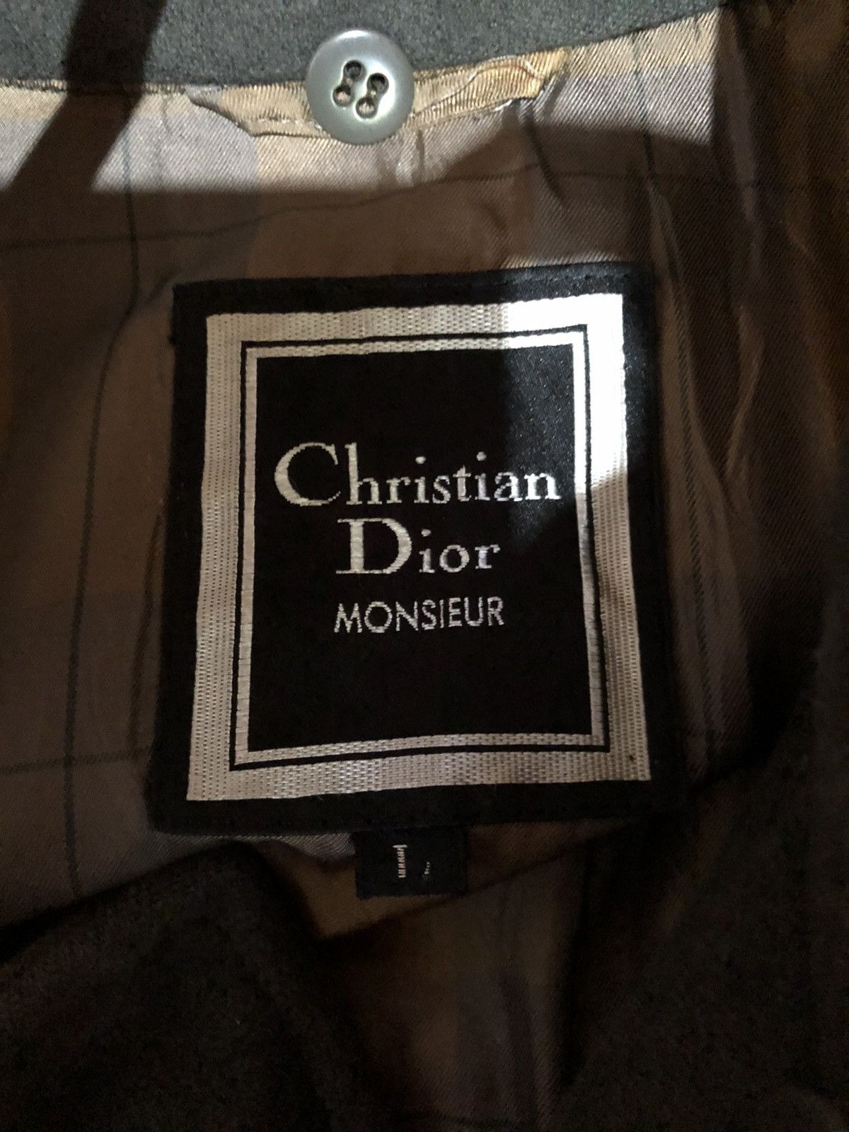Christian Dior Monsieur × Vintage Christian Dior Wool bomber jacket sz L Size US L / EU 52-54 / 3 - 4 Thumbnail