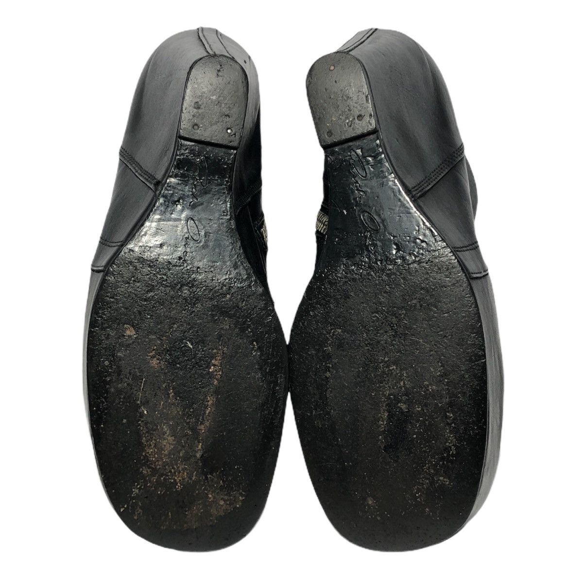 Rick Owens WMNS leather ankle boots sz 38 Size US 7 / IT 37 - 6 Thumbnail