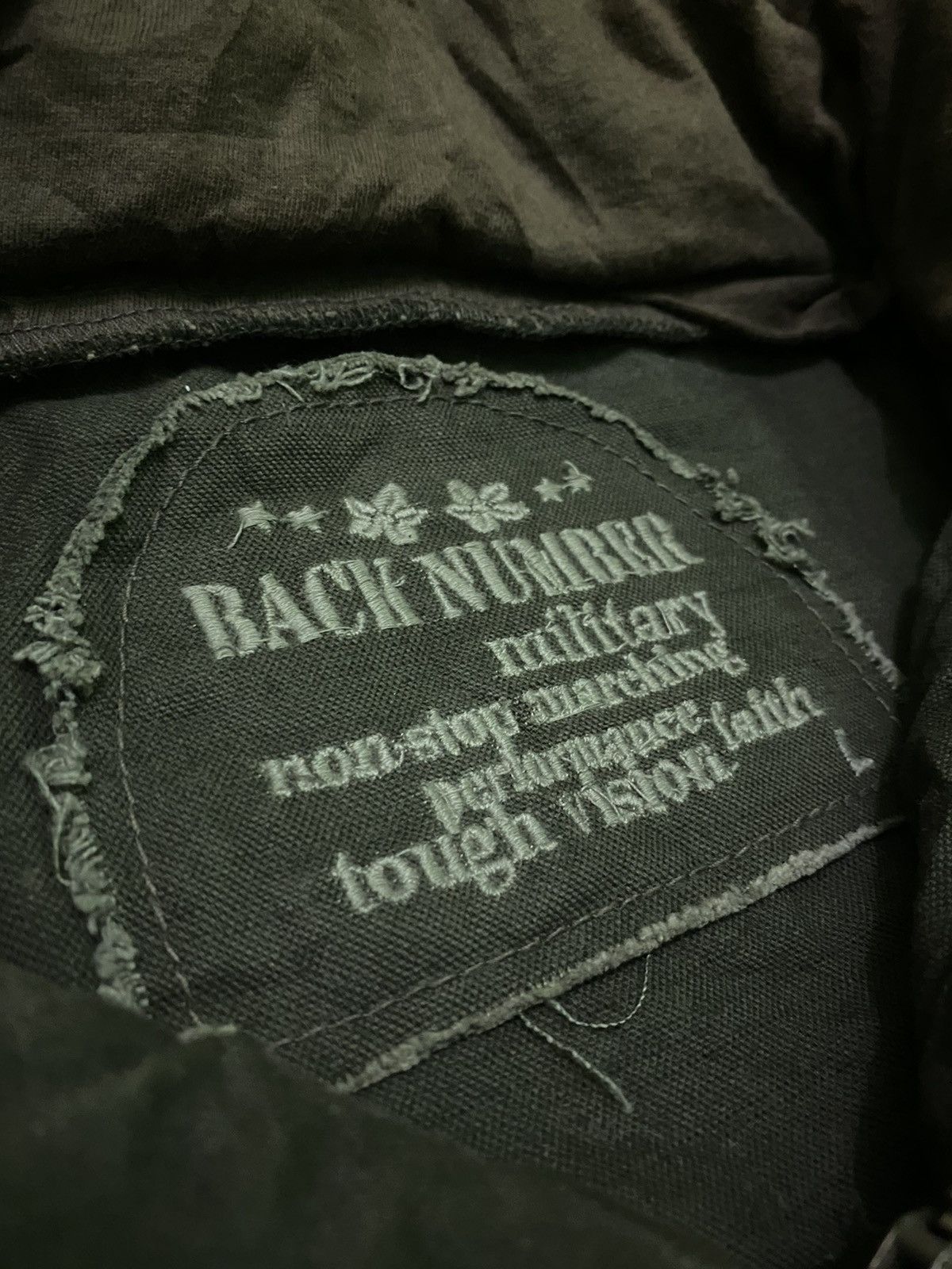 Back Number Military Jacket