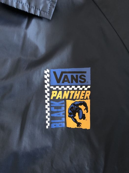 Black panther jacket clearance vans