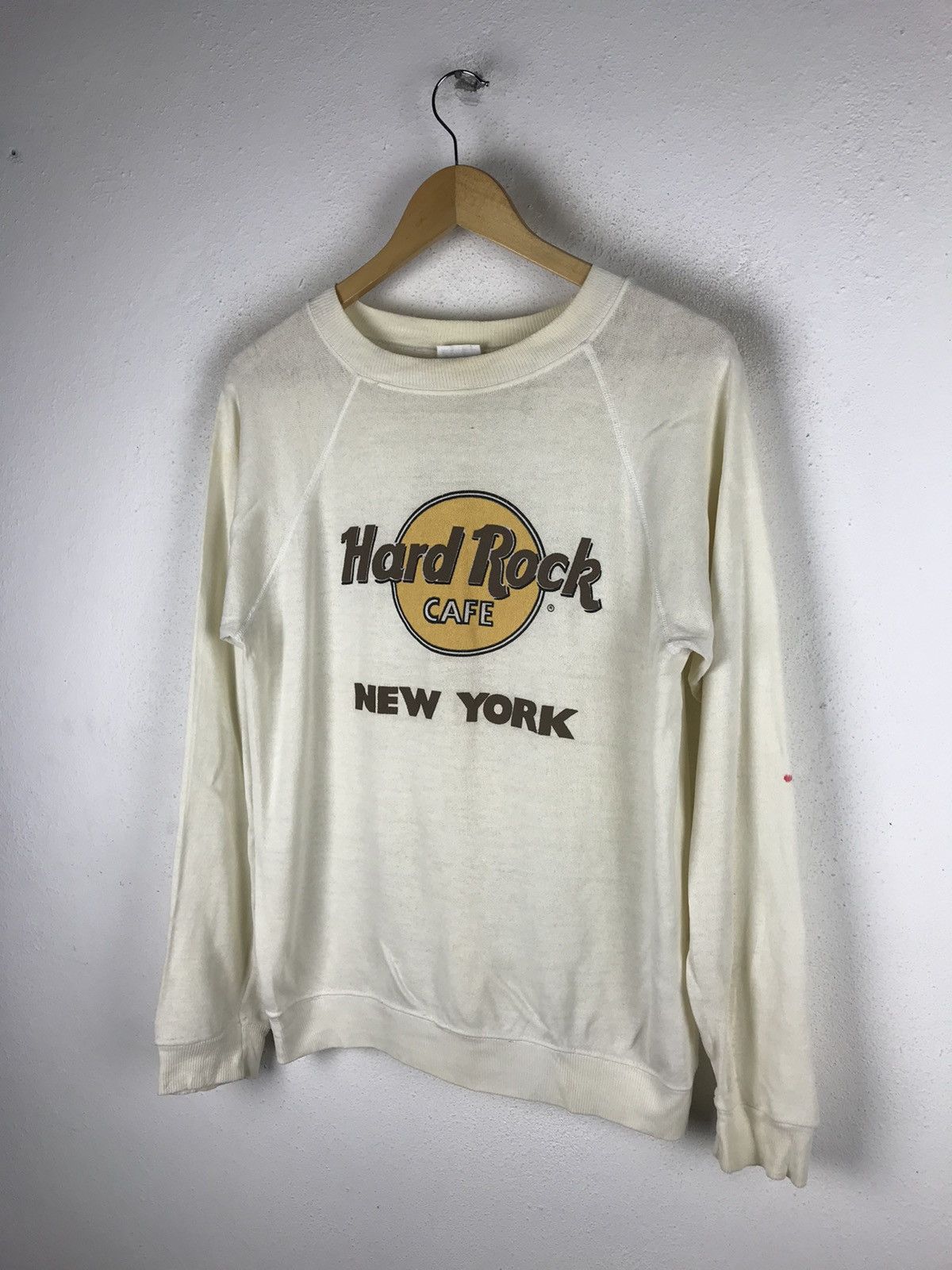 Hard Rock Cafe × Vintage 🔥SALE🔥VINTAGE 80s HARD ROCK CAFE NEW YORK SWEATSHIRTS Size US M / EU 48-50 / 2 - 4 Thumbnail