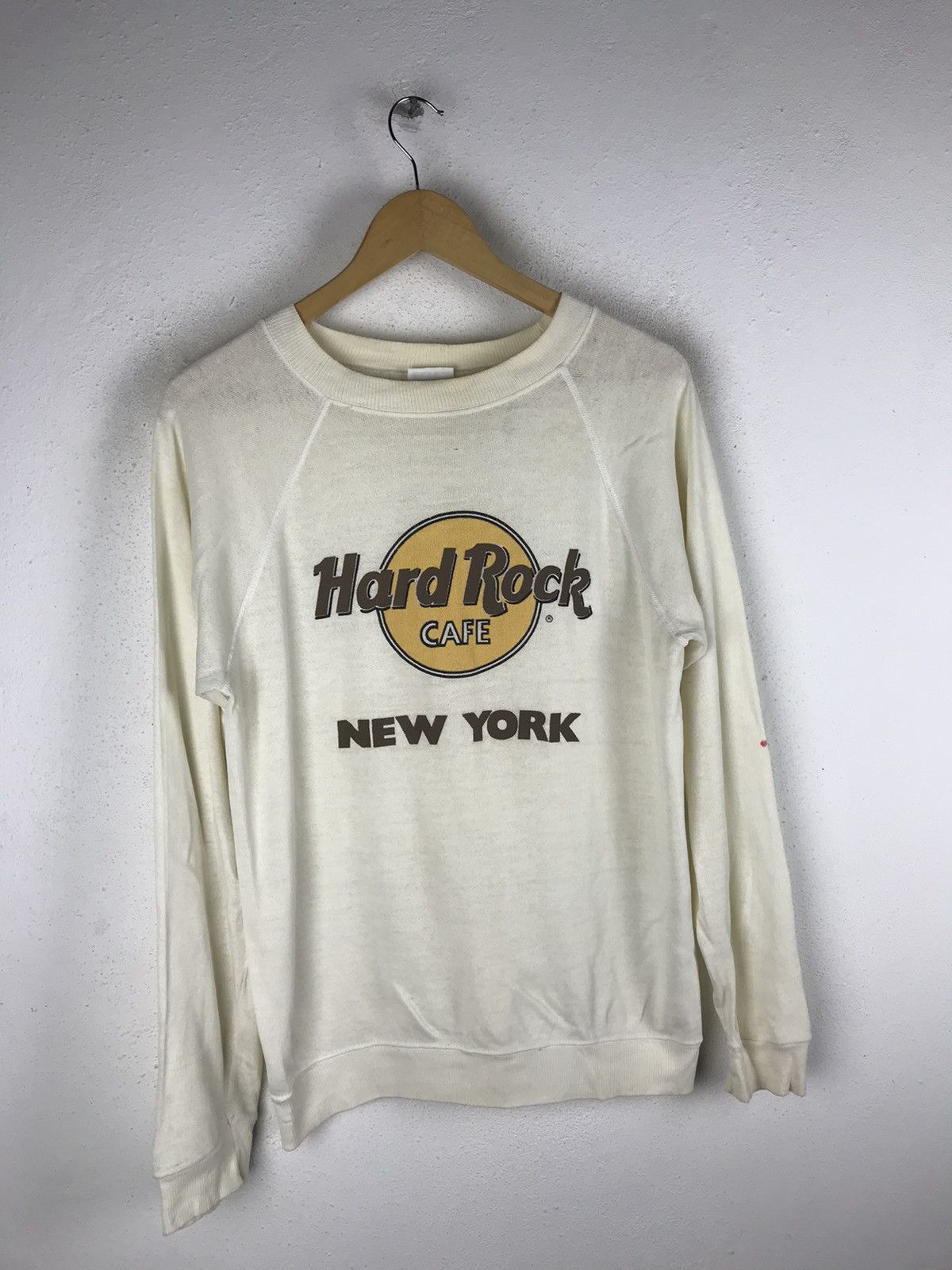 Hard Rock Cafe × Vintage 🔥SALE🔥VINTAGE 80s HARD ROCK CAFE NEW YORK SWEATSHIRTS Size US M / EU 48-50 / 2 - 2 Thumbnail