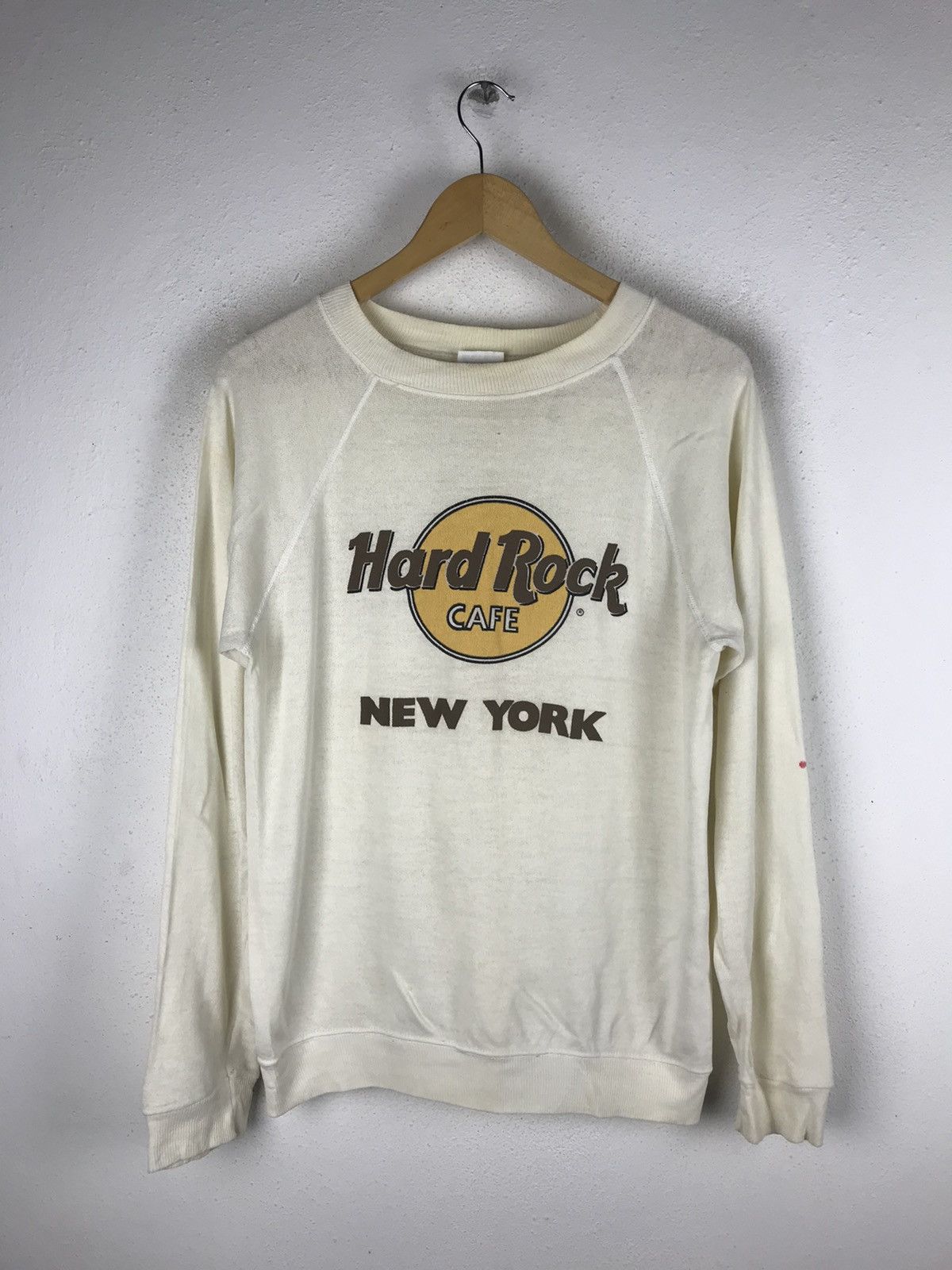 Hard Rock Cafe × Vintage 🔥SALE🔥VINTAGE 80s HARD ROCK CAFE NEW YORK SWEATSHIRTS Size US M / EU 48-50 / 2 - 1 Thumbnail