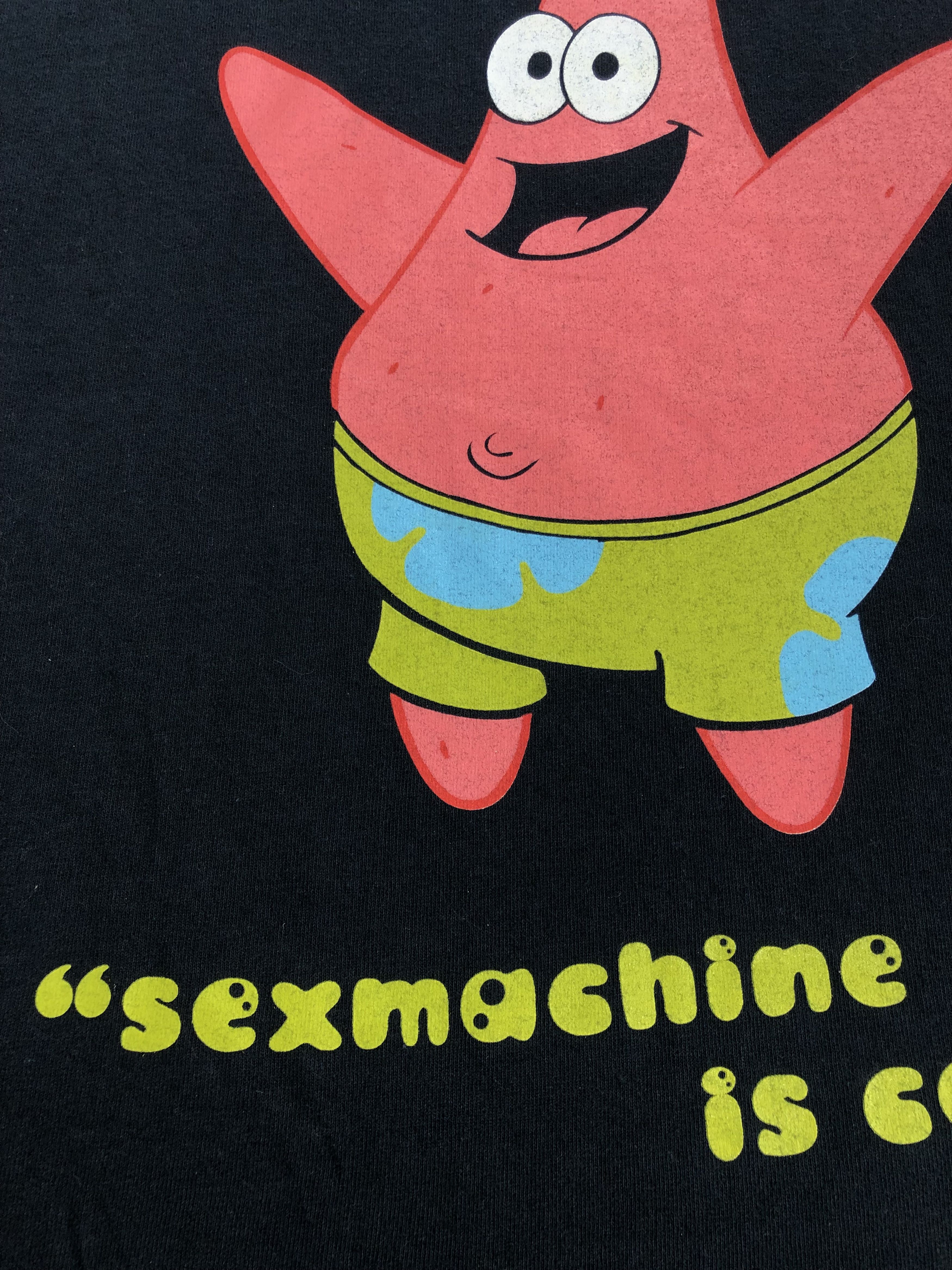 Cartoon Network Patrick Sex Machine SpongeBob SquarePants t-shirt Size US M / EU 48-50 / 2 - 5 Thumbnail